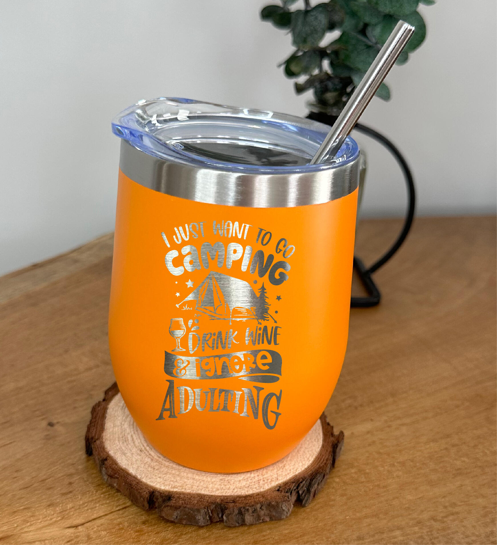 Professional Wine Taster 12oz Tumbler Engraved Quotes