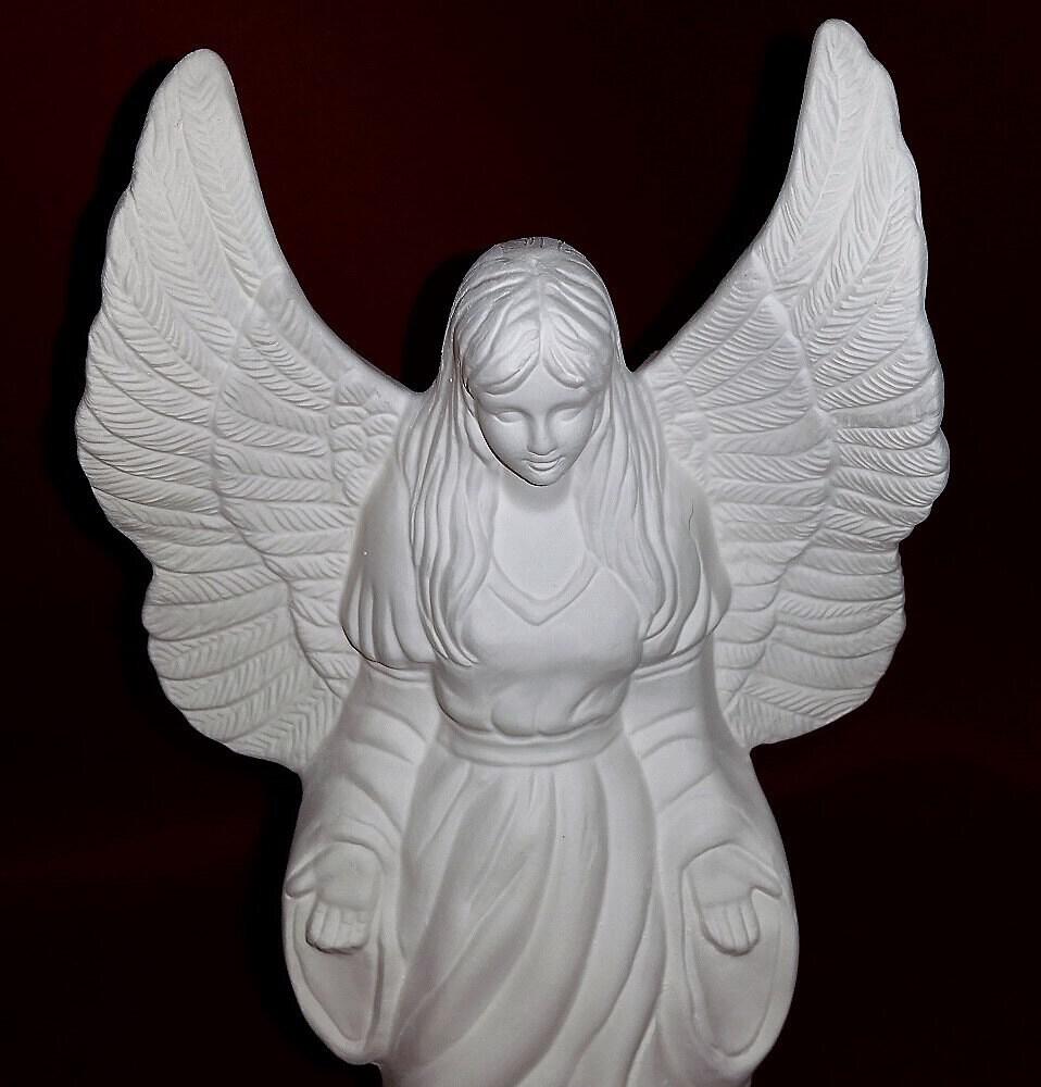 Summer Angel in Ceramic Bisque store ready to paint