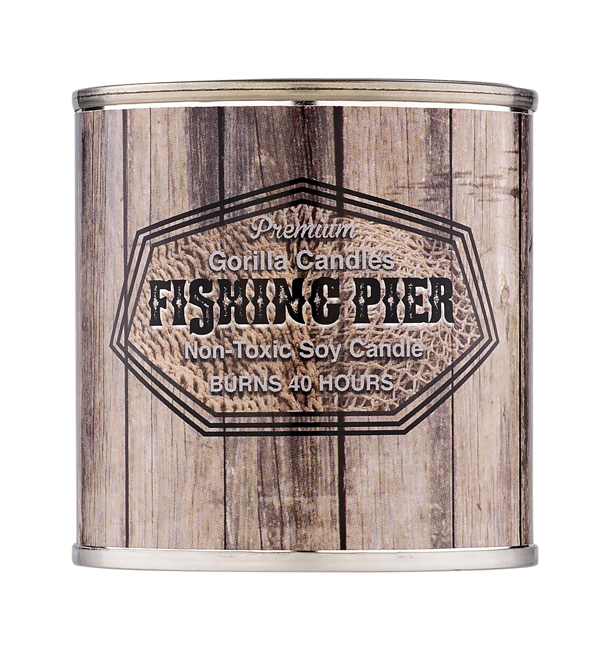 Fishing Pier Scent - Man Candle Bait Shop Collection Hunting Fishing Candle