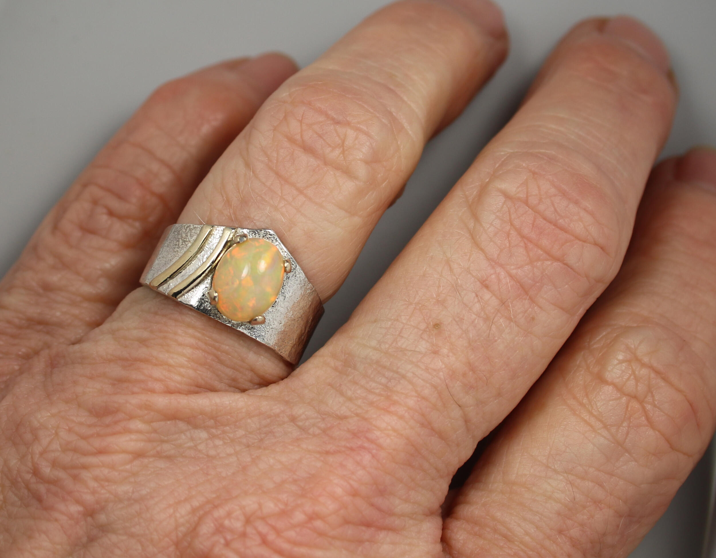 Large Opal Silver Ring for Women, Mexican Opal Large Ring, Orange Opal Big  Ring, Large Genuine Opal Silver Ring, Mexican Fire Opal Big Ring. - Etsy UK  in 2024 | Mexican fire