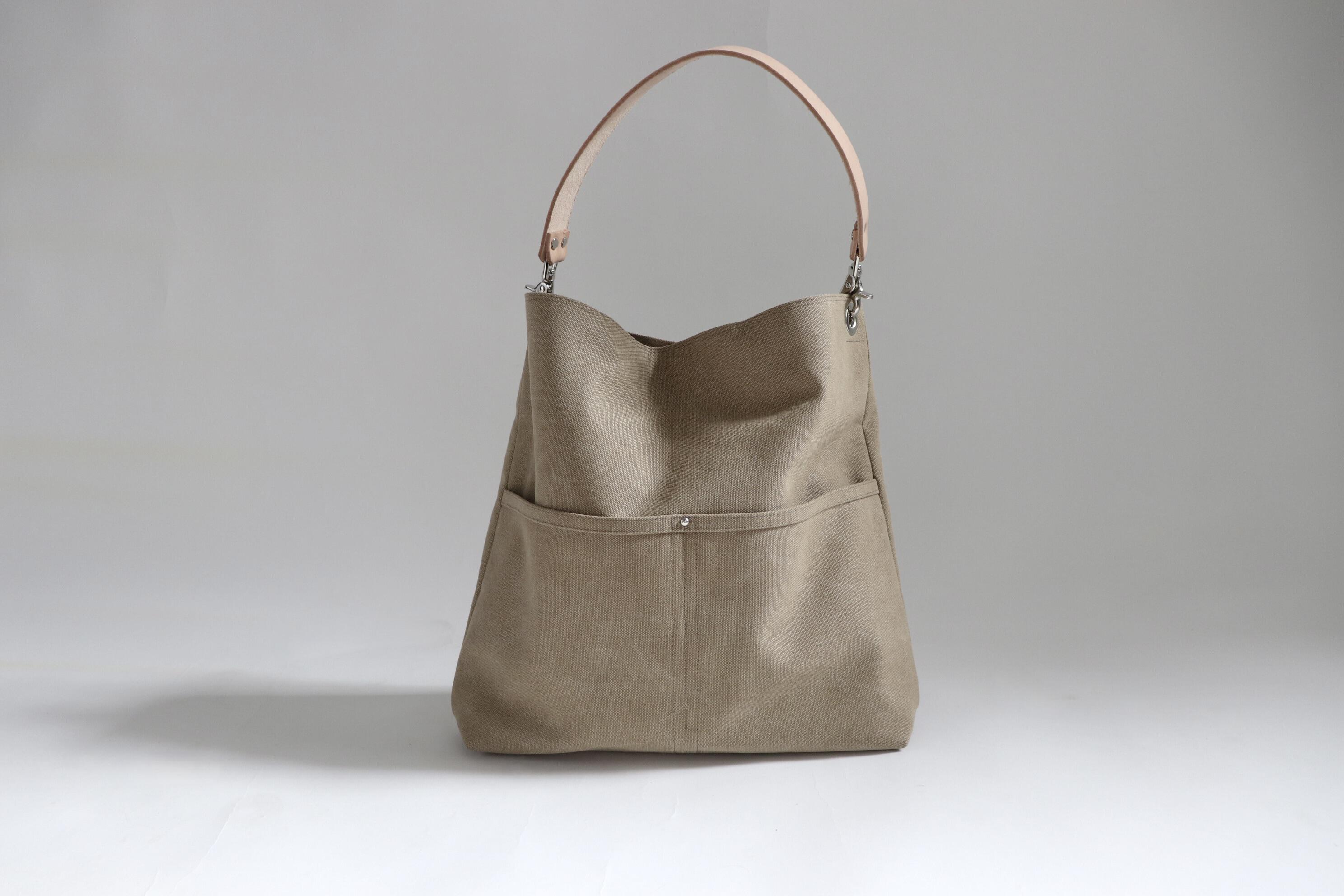 Natural Linen Crossbody Bags by Independent Reign