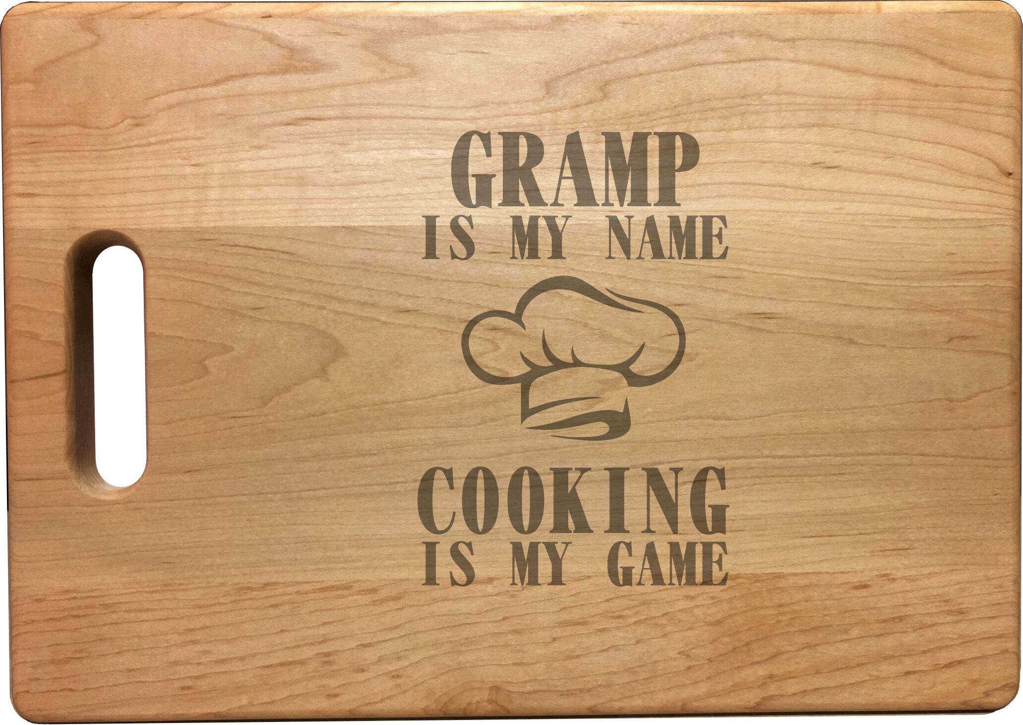 Mimi's Kitchen Personalized Engraved Wood Cutting Board | 006