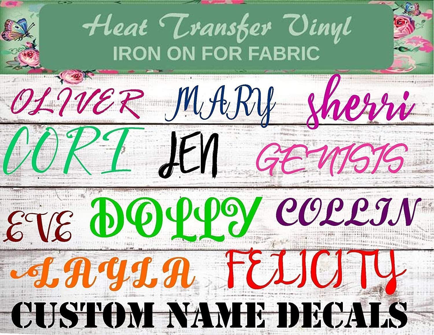 Create Your Own Iron On Decal