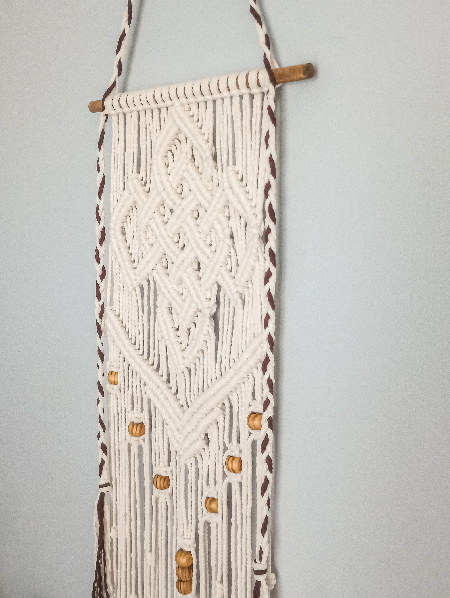 Macrame Celtic Knot Wall Hanging