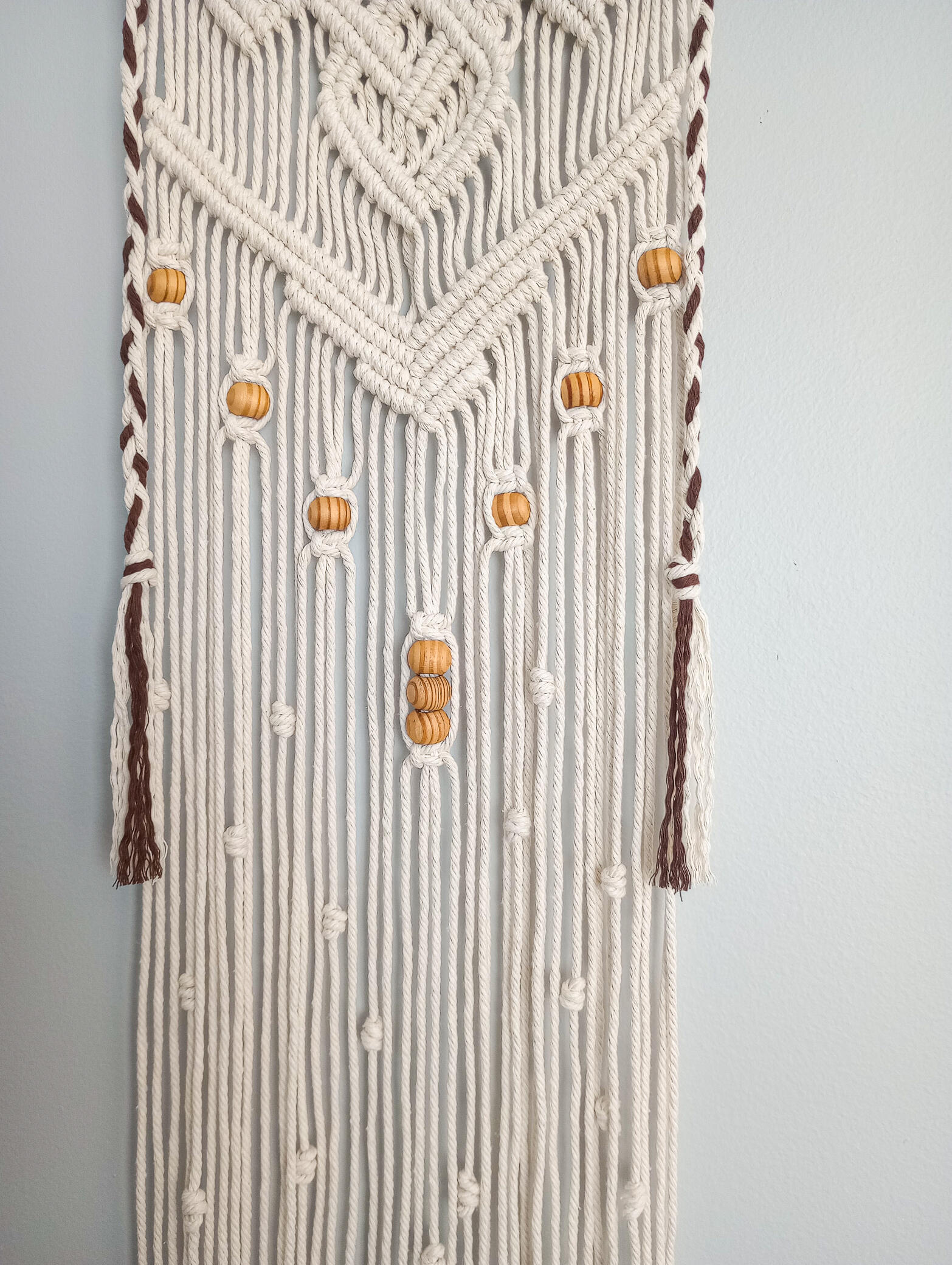 THE TOP KNOTT Large Macrame Wall Hanging, Boho Macrame Wall Decor