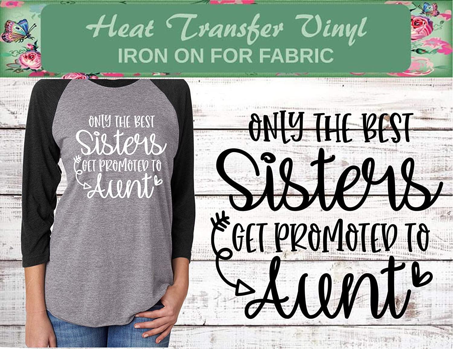 best sisters become aunts shirt decal