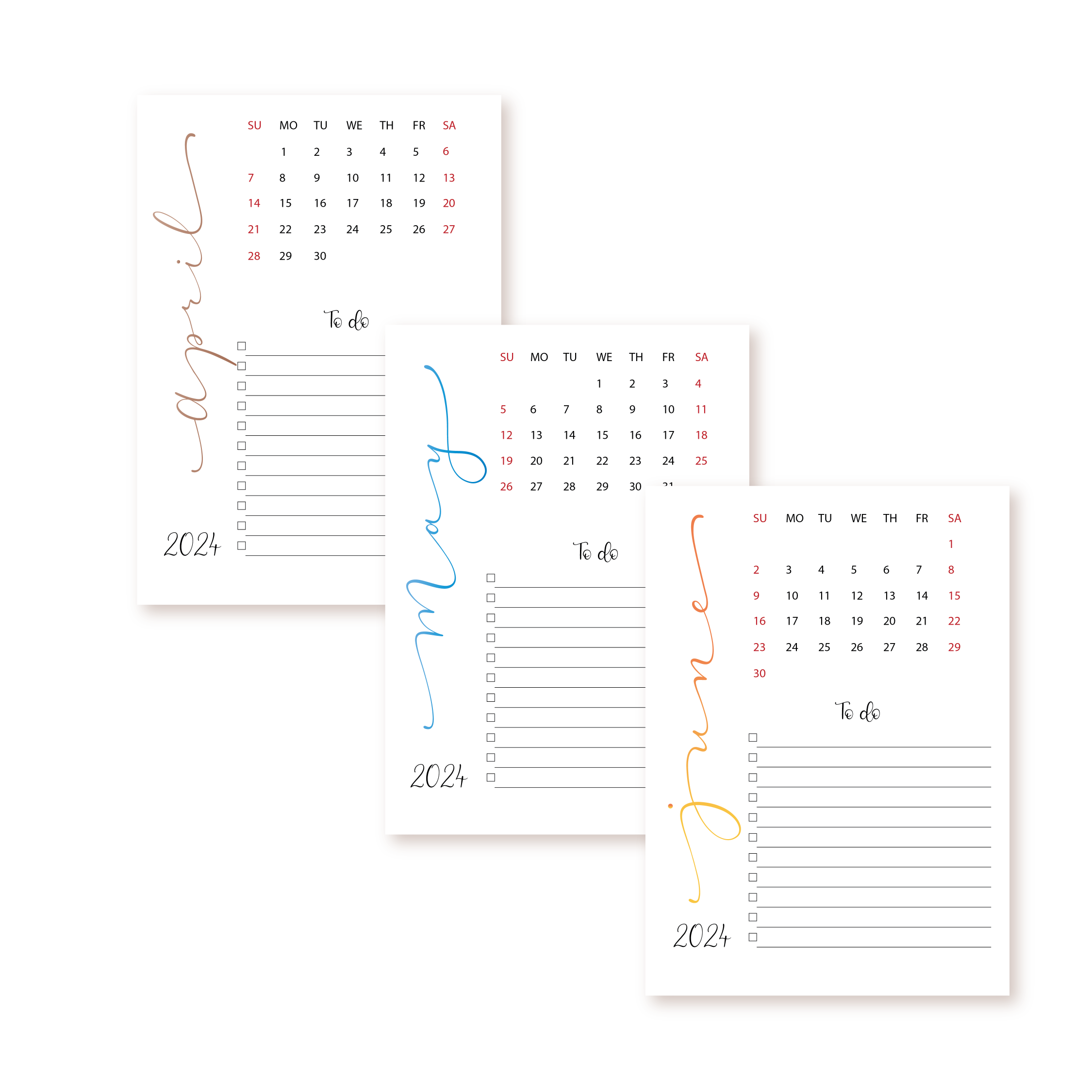 Home & Living :: Office & Organization :: Calendars & Planners