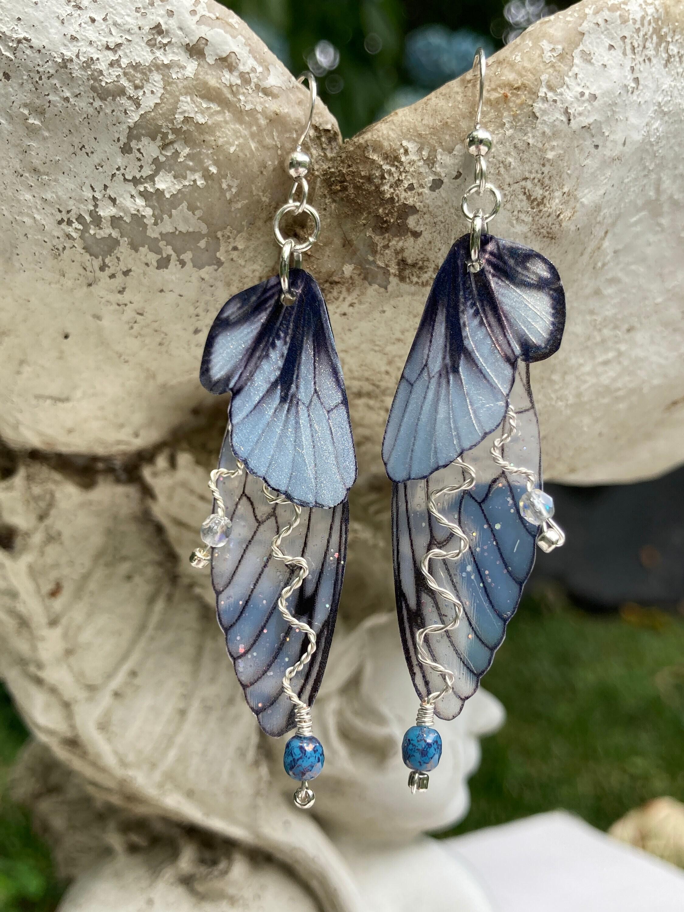 2 Pair Bundle, Woodland Fairy Grunge & Silver Fairy Grunge