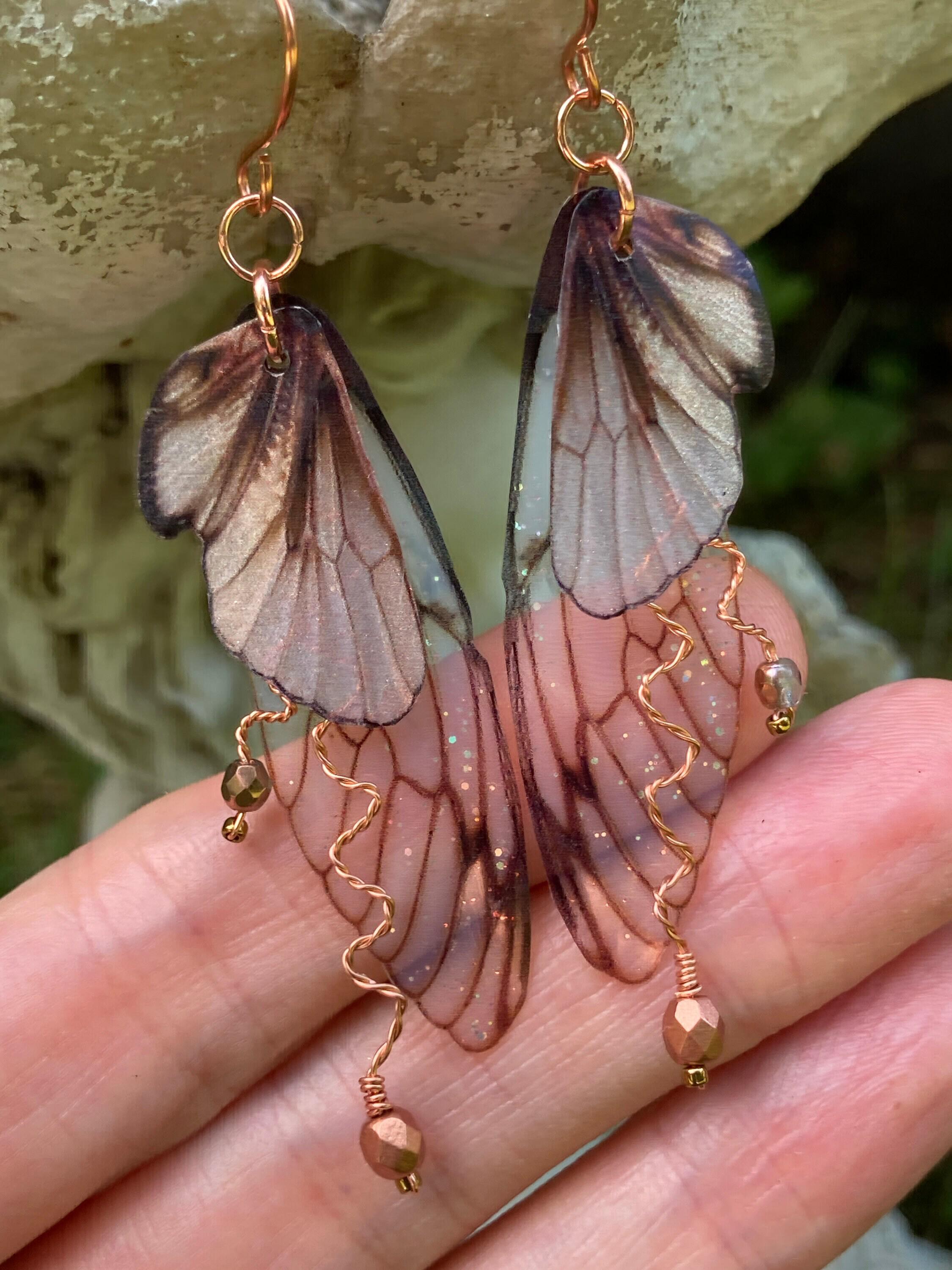 2 Pair Bundle, Woodland Fairy Grunge & Silver Fairy Grunge