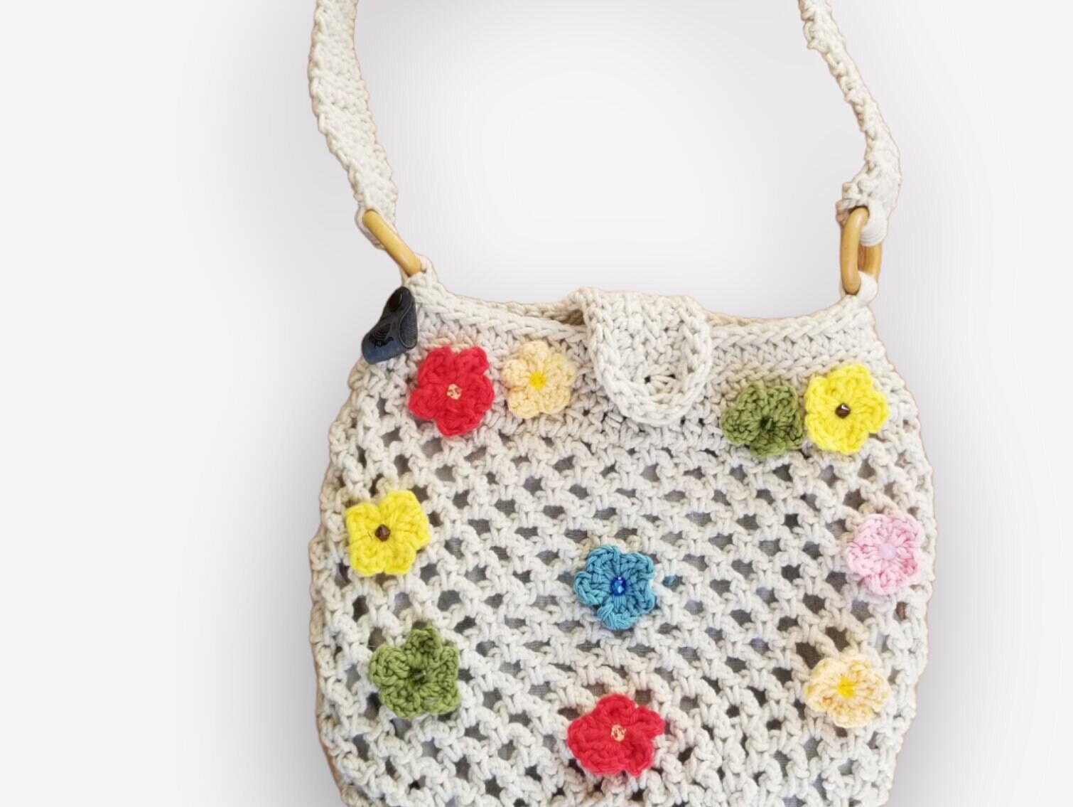 Crochet Flower Bag Art Print by Balram giri - Fy