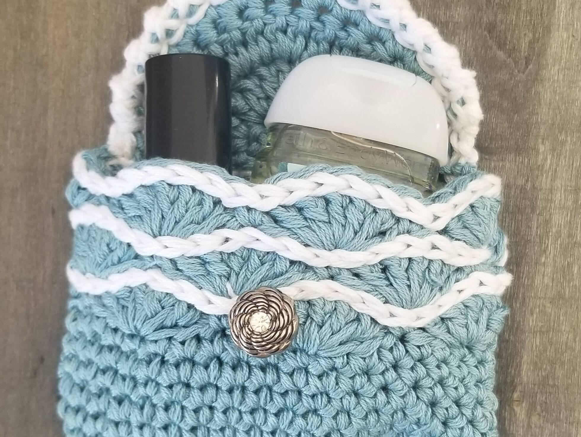 How to Crochet the Easiest Coin Purse with button - YouTube