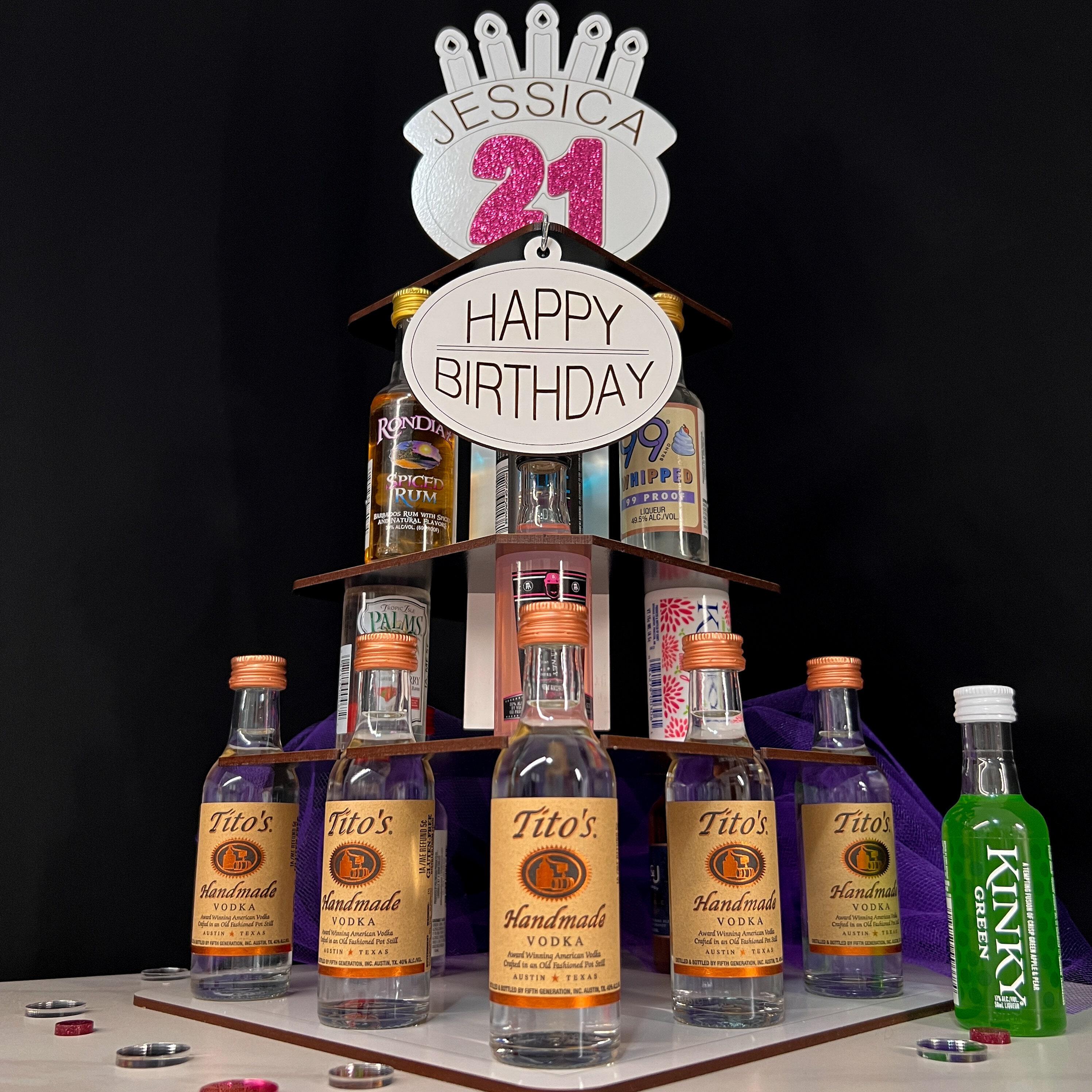 Products :: Birthday Alcohol Tower
