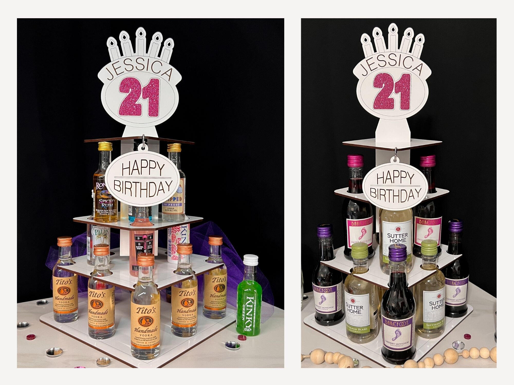 Products :: Birthday Alcohol Tower