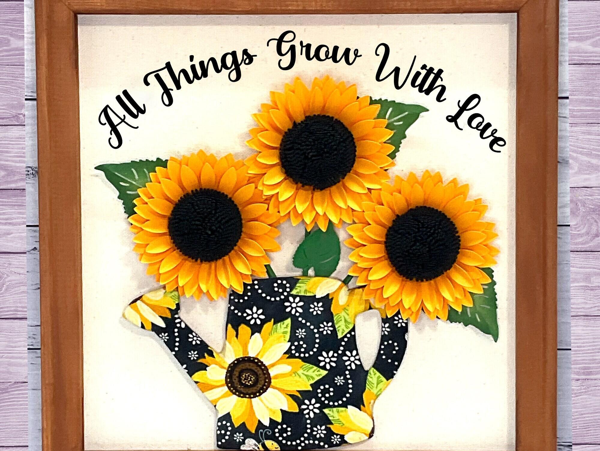 Sunflower Paper Towel Holder - Sunflower Kitchen Decor and Accessories  Yellow