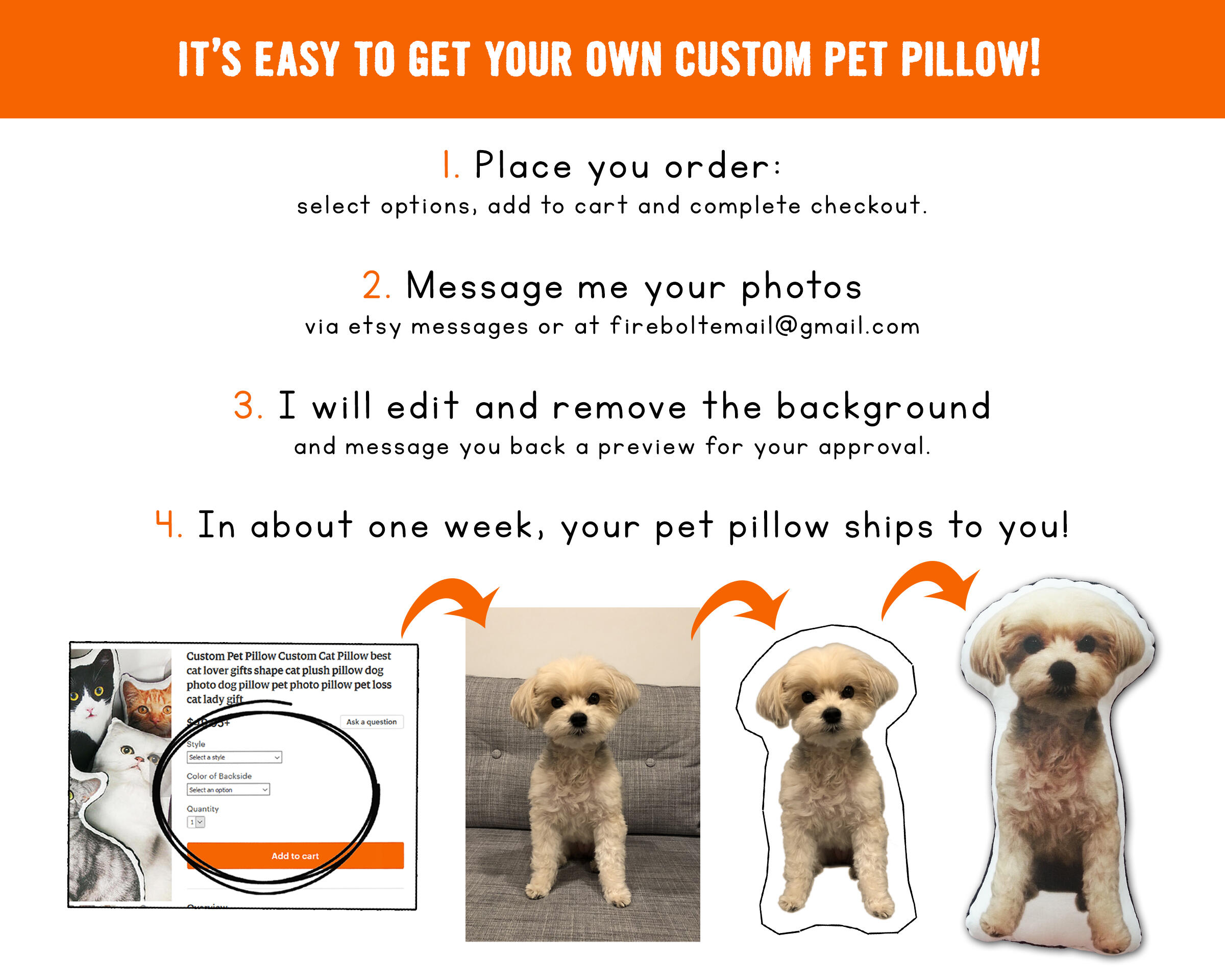 Poodle grooming outlet pillow