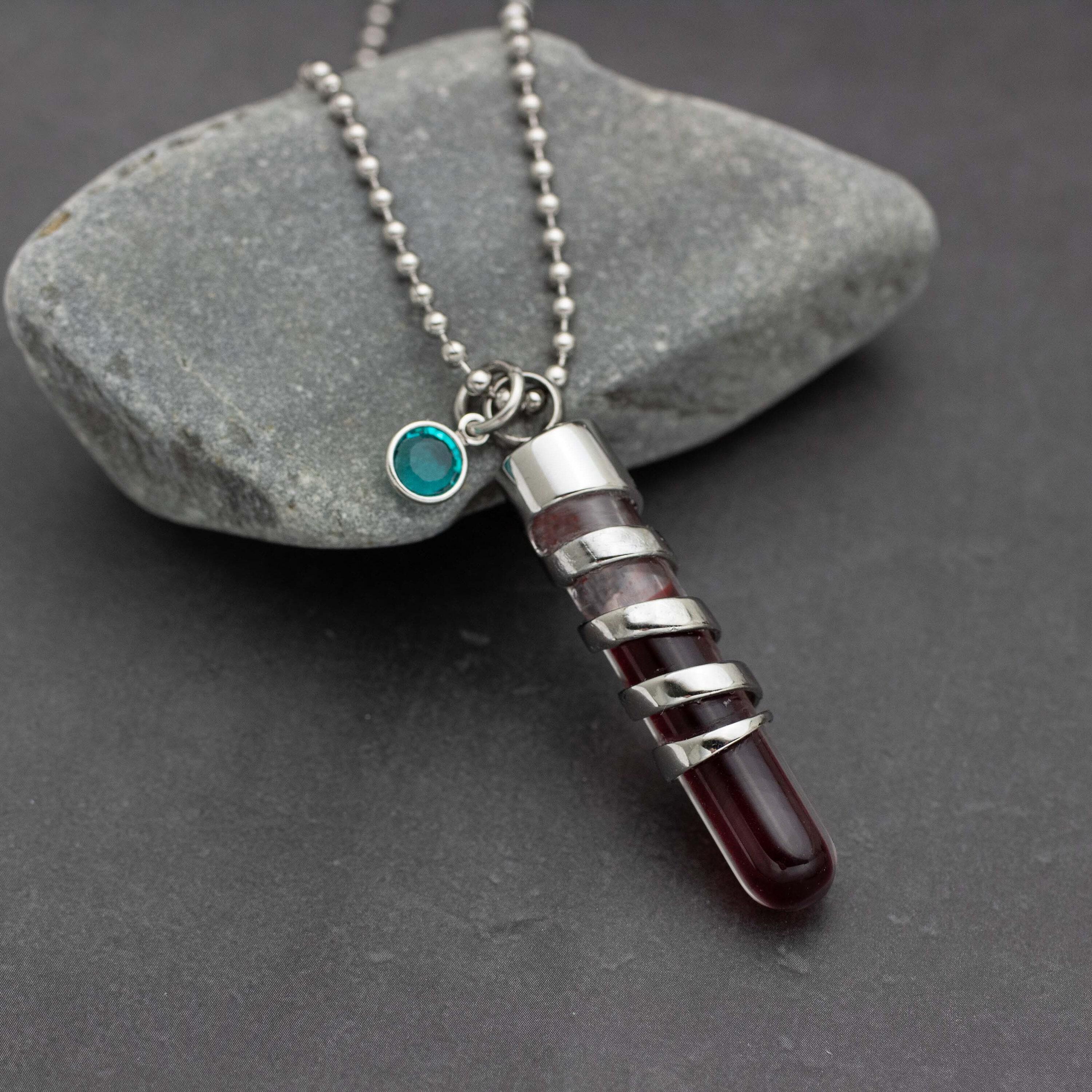 Buy Blood Vial Potion Pendant Online in India - Etsy