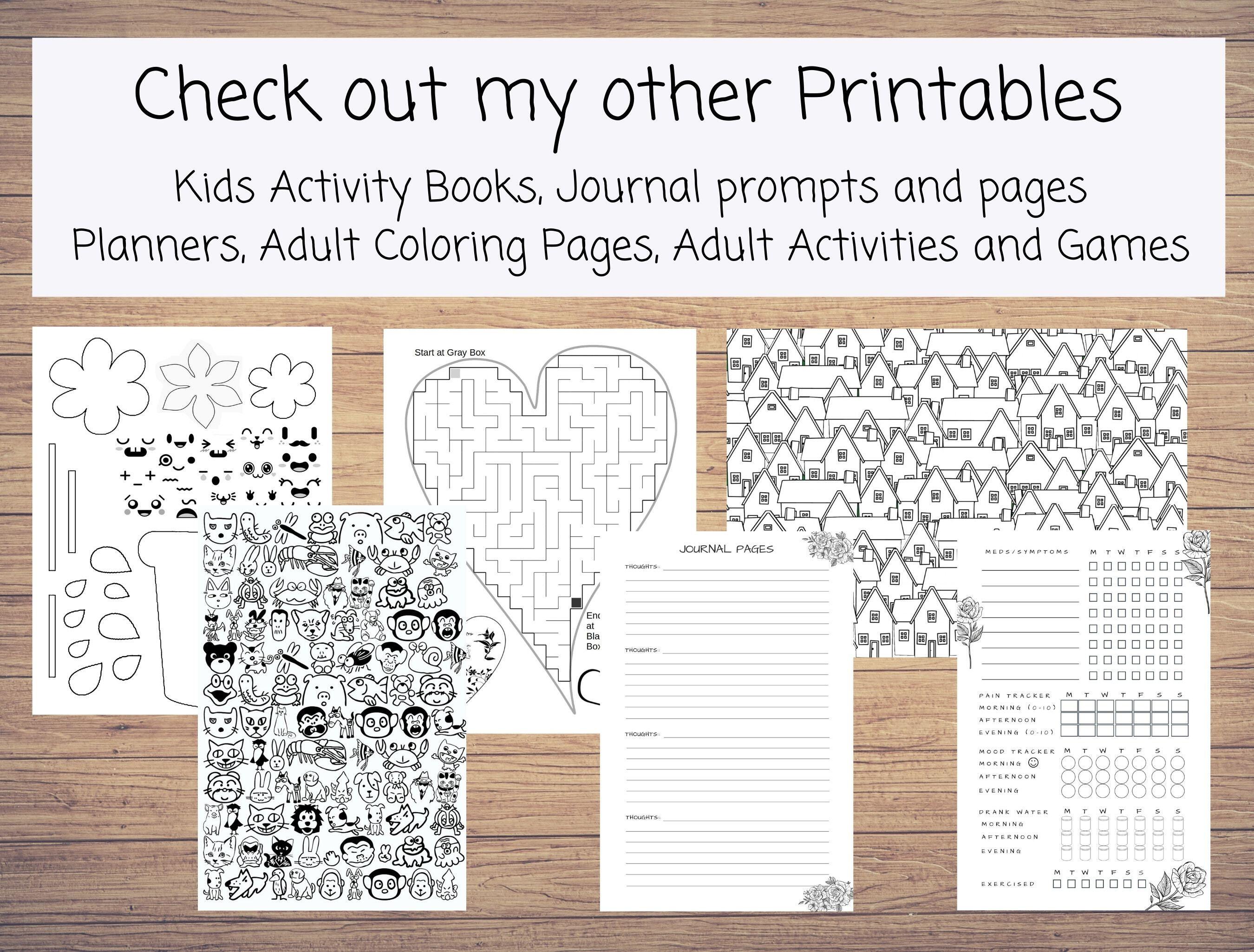 Products :: Printable 65 Paper Crafts for Kids 5-8 Years Old