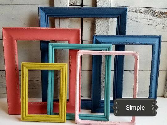 4x6 Picture Frames, 4x6 Frame, Fun, PLASTIC, Bright Multicolored, Black &  More 