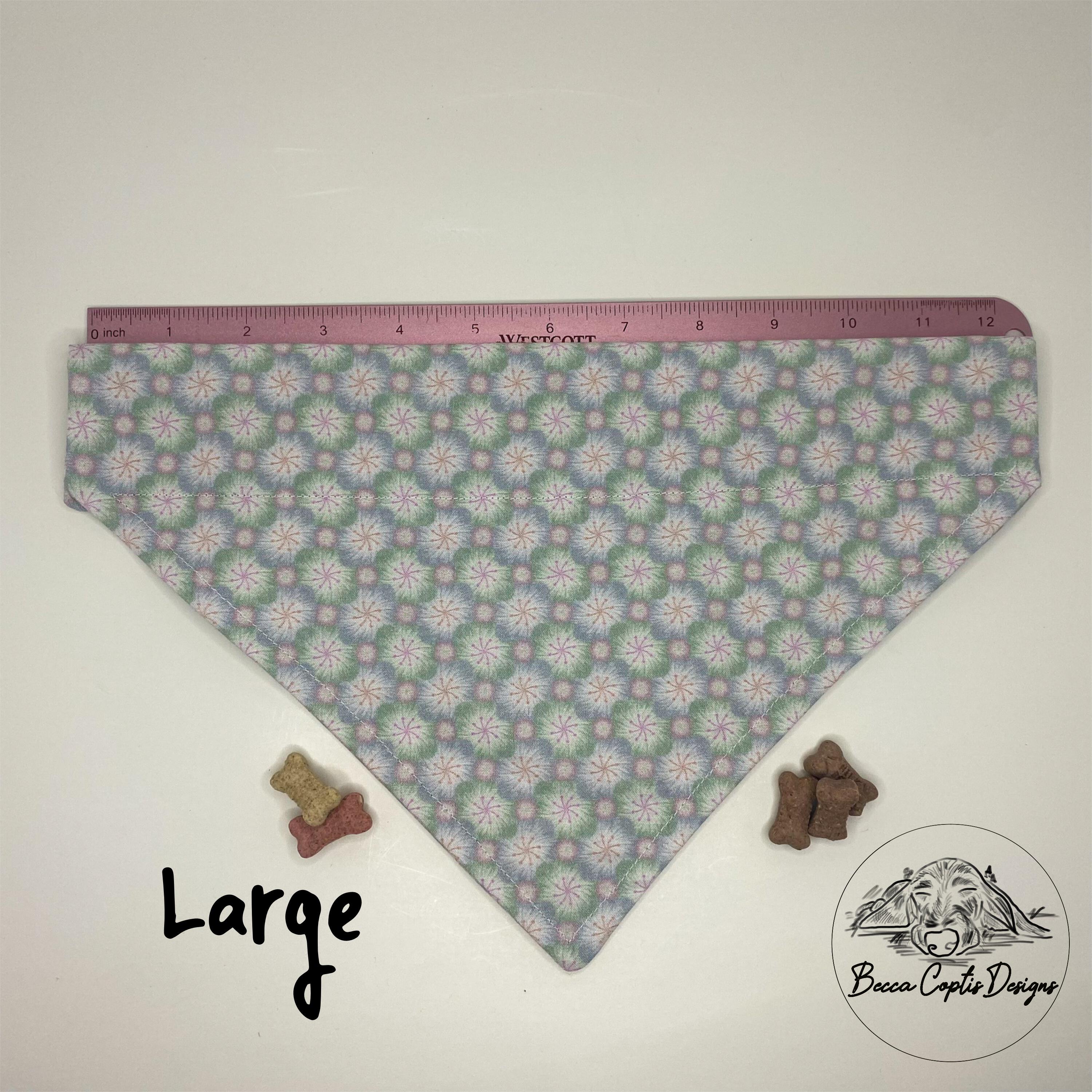 Personalized Custom Designed Dog Bandanas