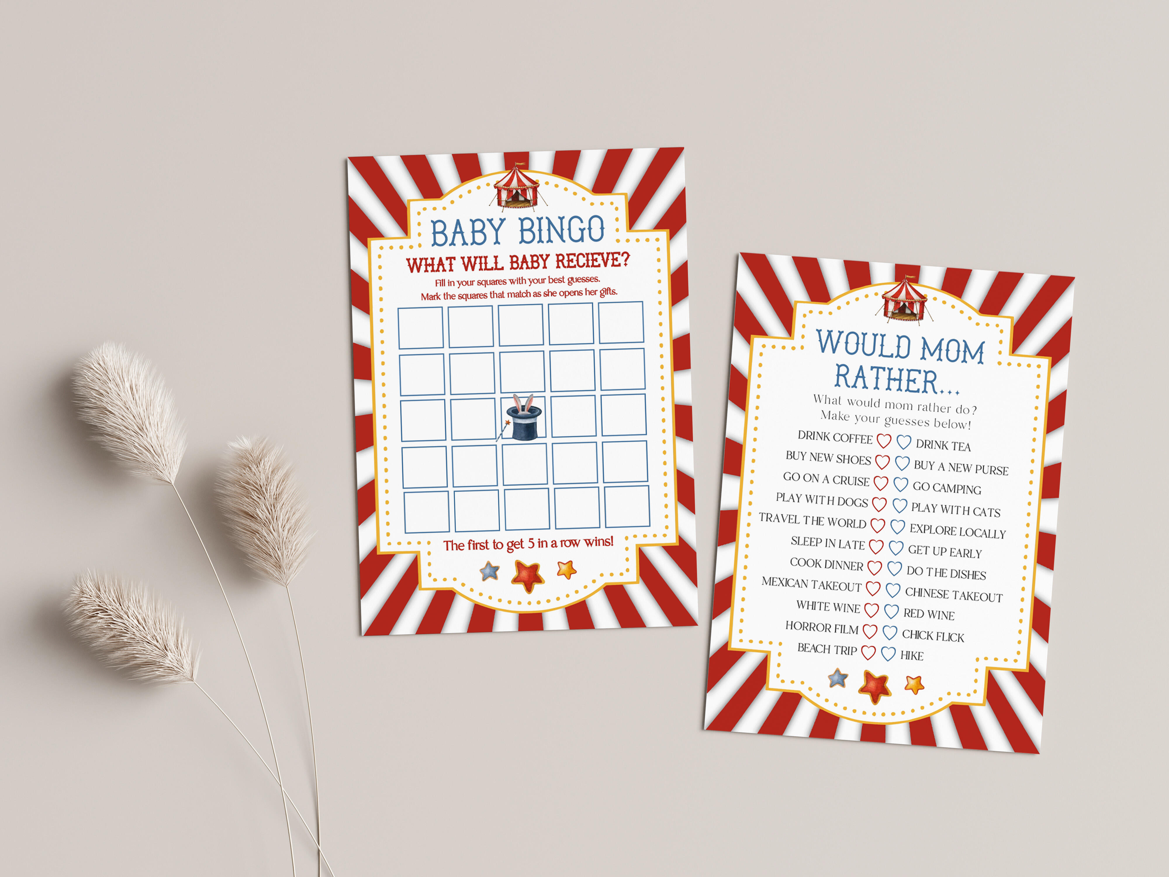 Travel Baby Shower Game Around The World Printable | Instant download