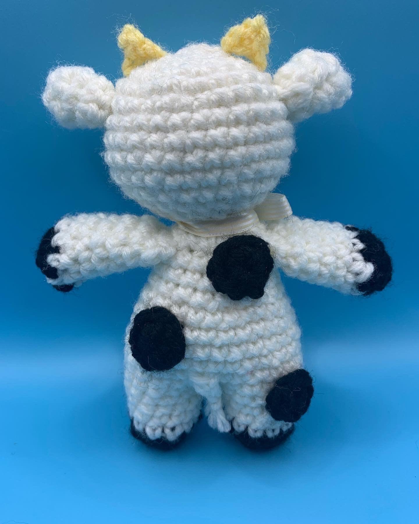 Products :: Handcrafted Crocheted Cow Amigurumi - 6