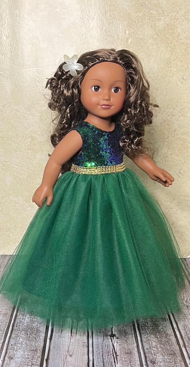 American girl doll clearance quinceanera dress