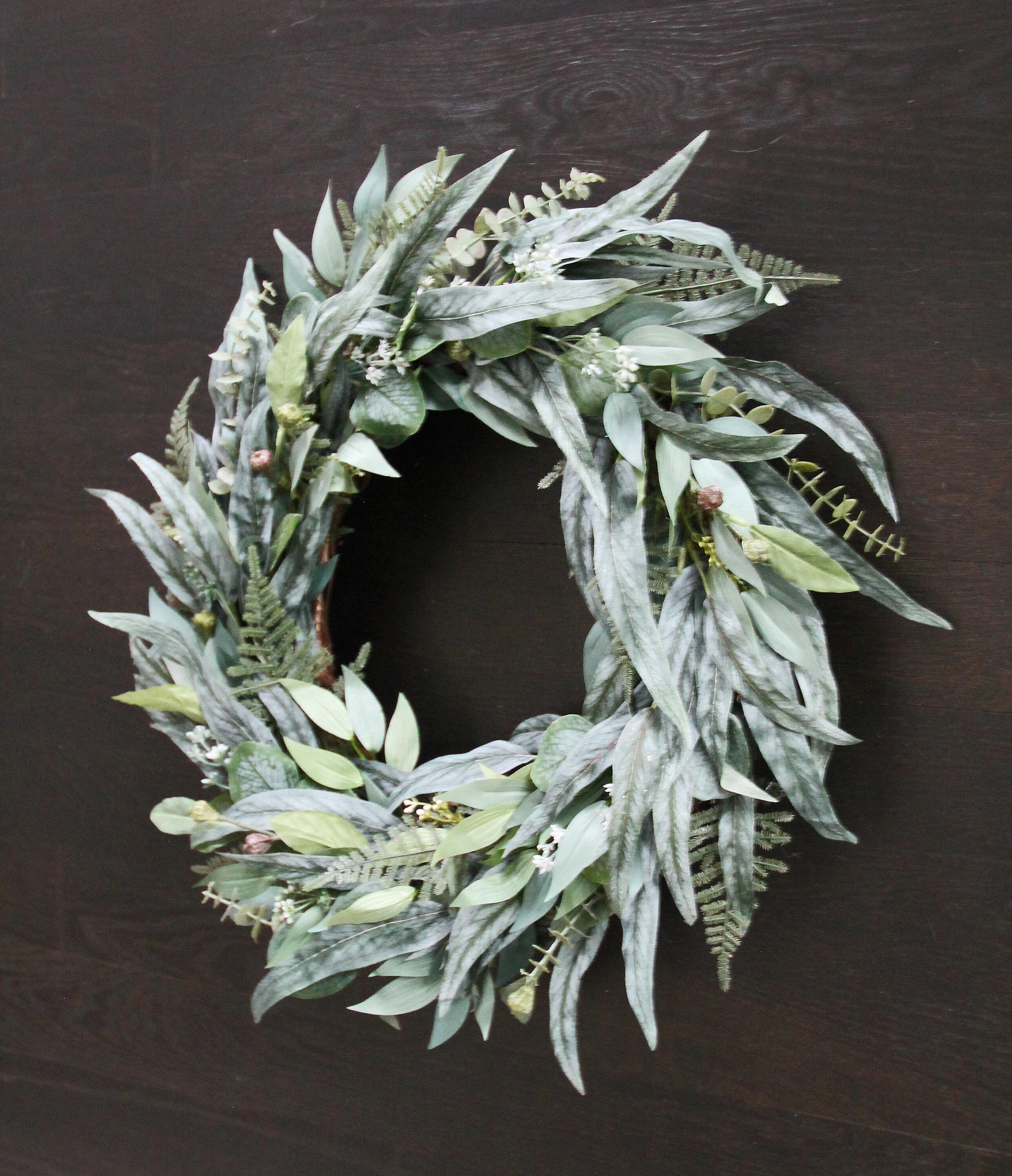 Everyday Wreath, Year Round Greenery Wreath, Neutral Wreath