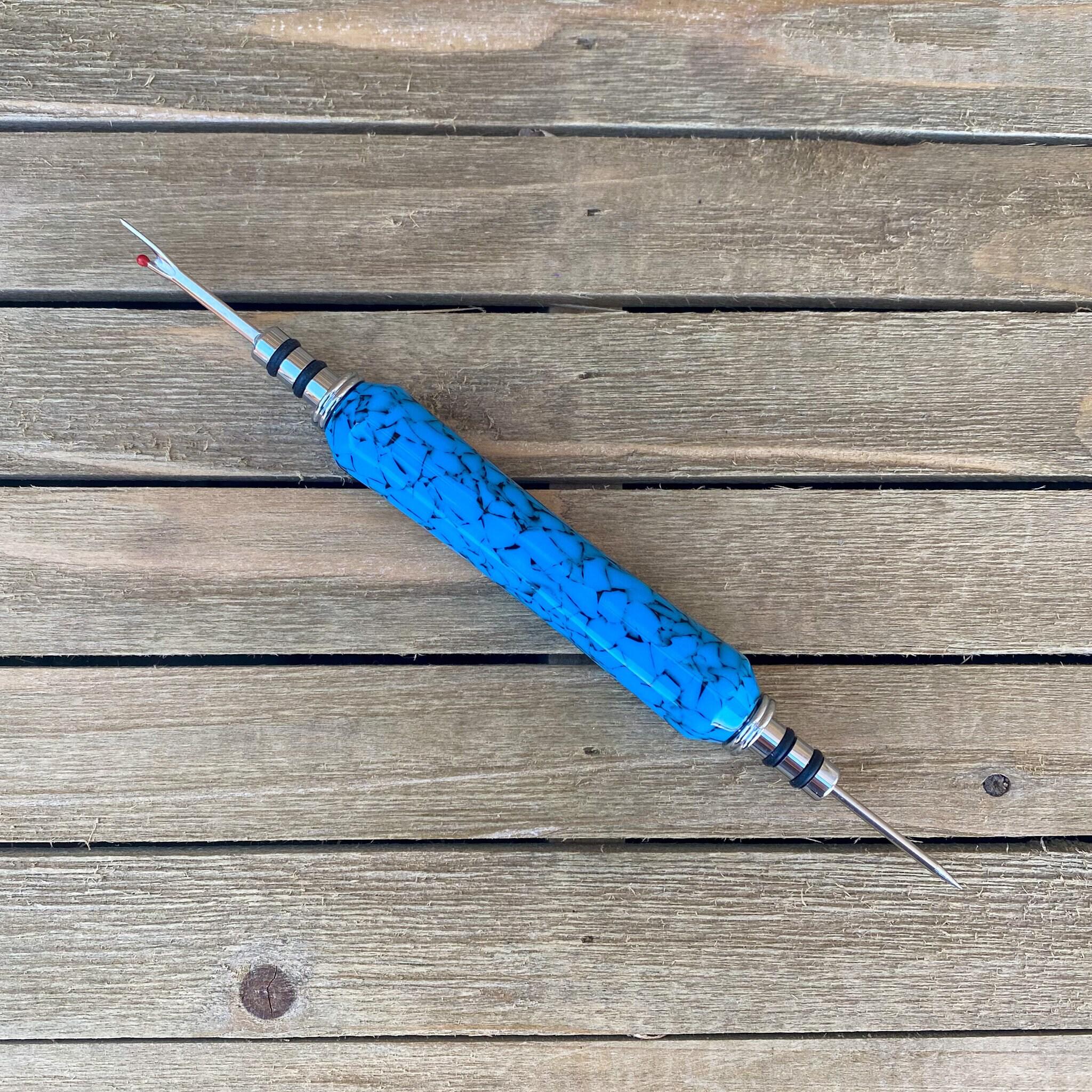 Southwest Turquoise Acrylic Crochet Hook Set