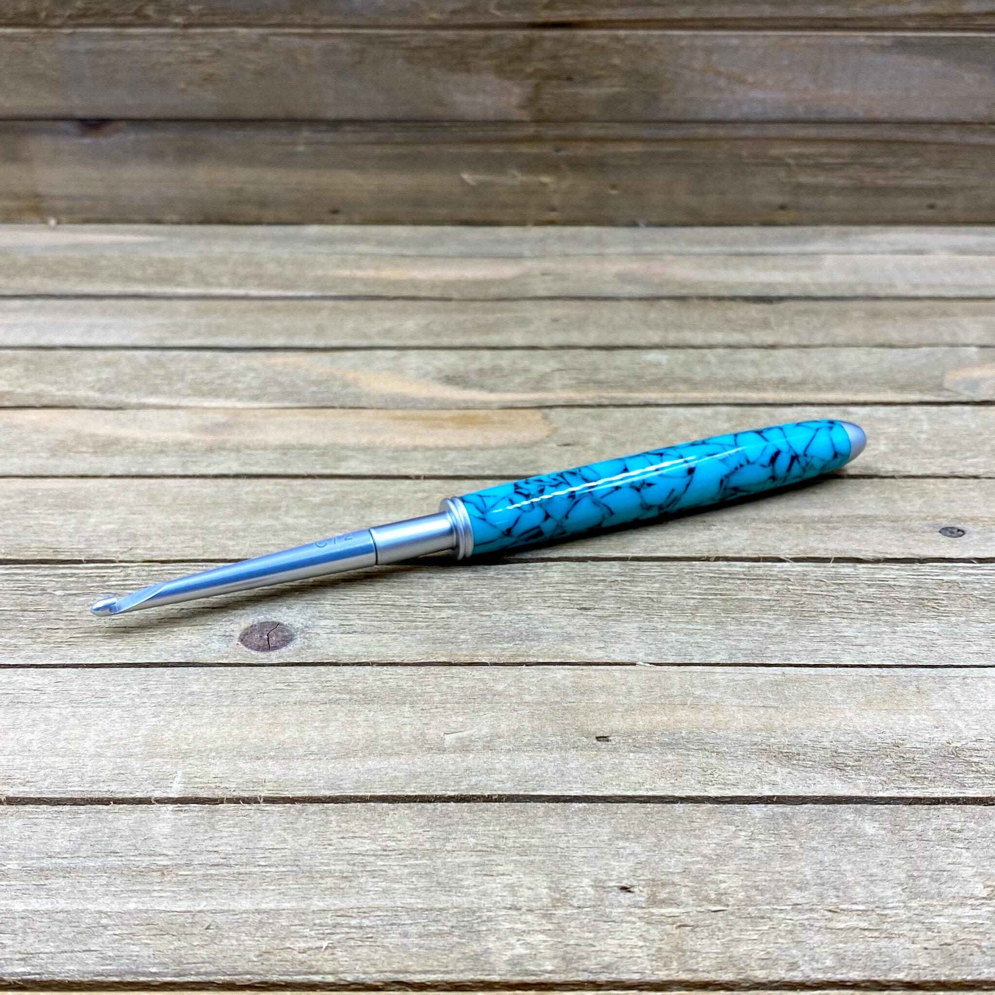 Southwest Turquoise Acrylic Crochet Hook Set