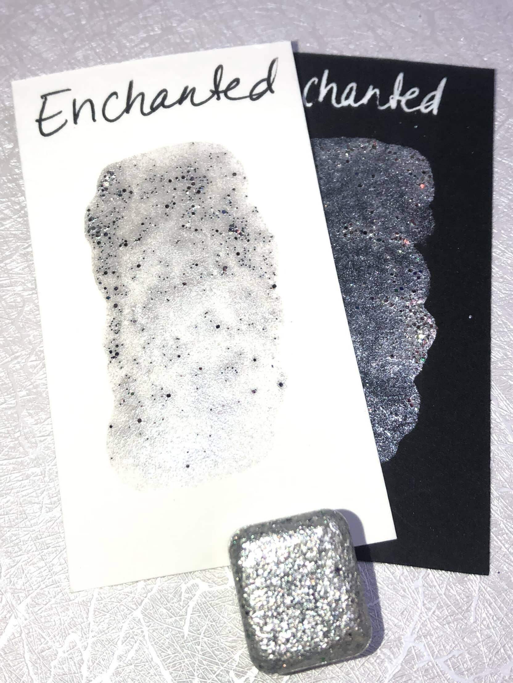 Products :: Curiosity Collection~Handmade metallic-shimmer watercolor paint,  FC-Paints-half pan