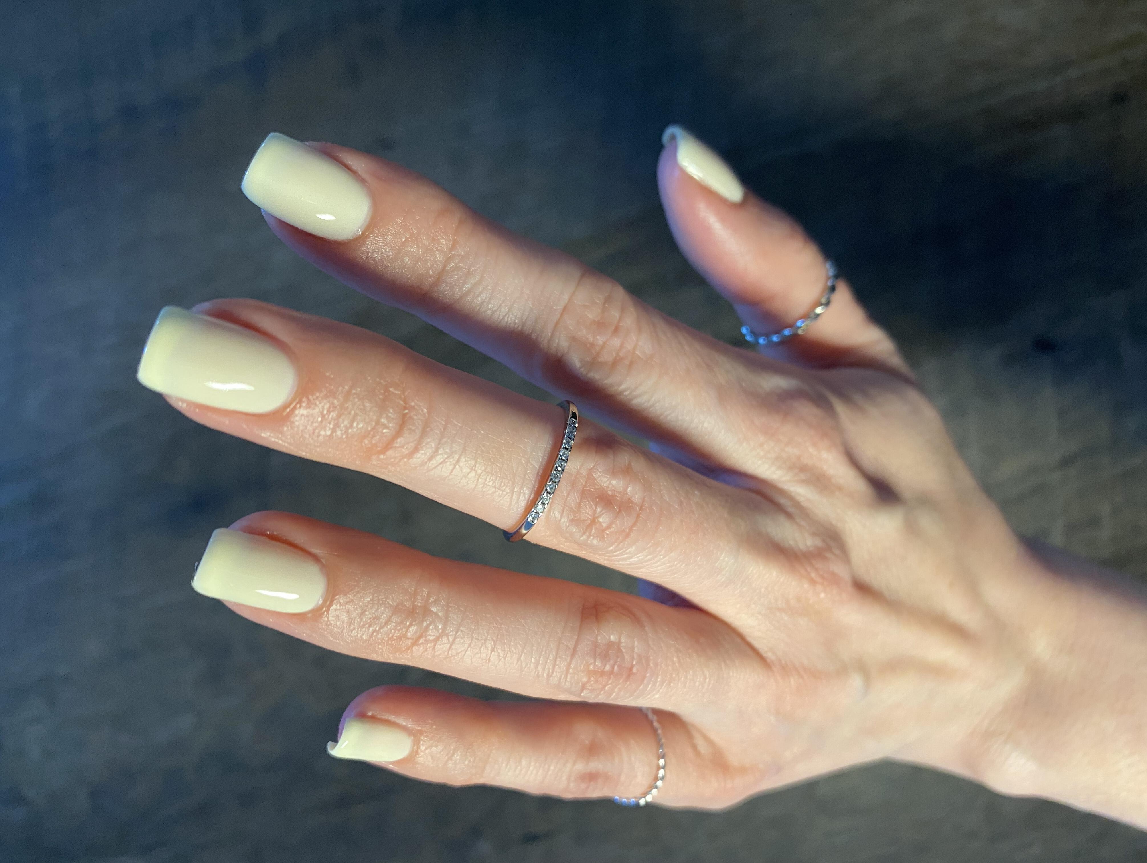 Amazon.com: 240 Pcs French Press on Nails Natural Short False Nails Solid  Color Full Cover Fake Nails Artificial Acrylic Nails for DIY Nail Art Salon  Women Girls : Beauty & Personal Care
