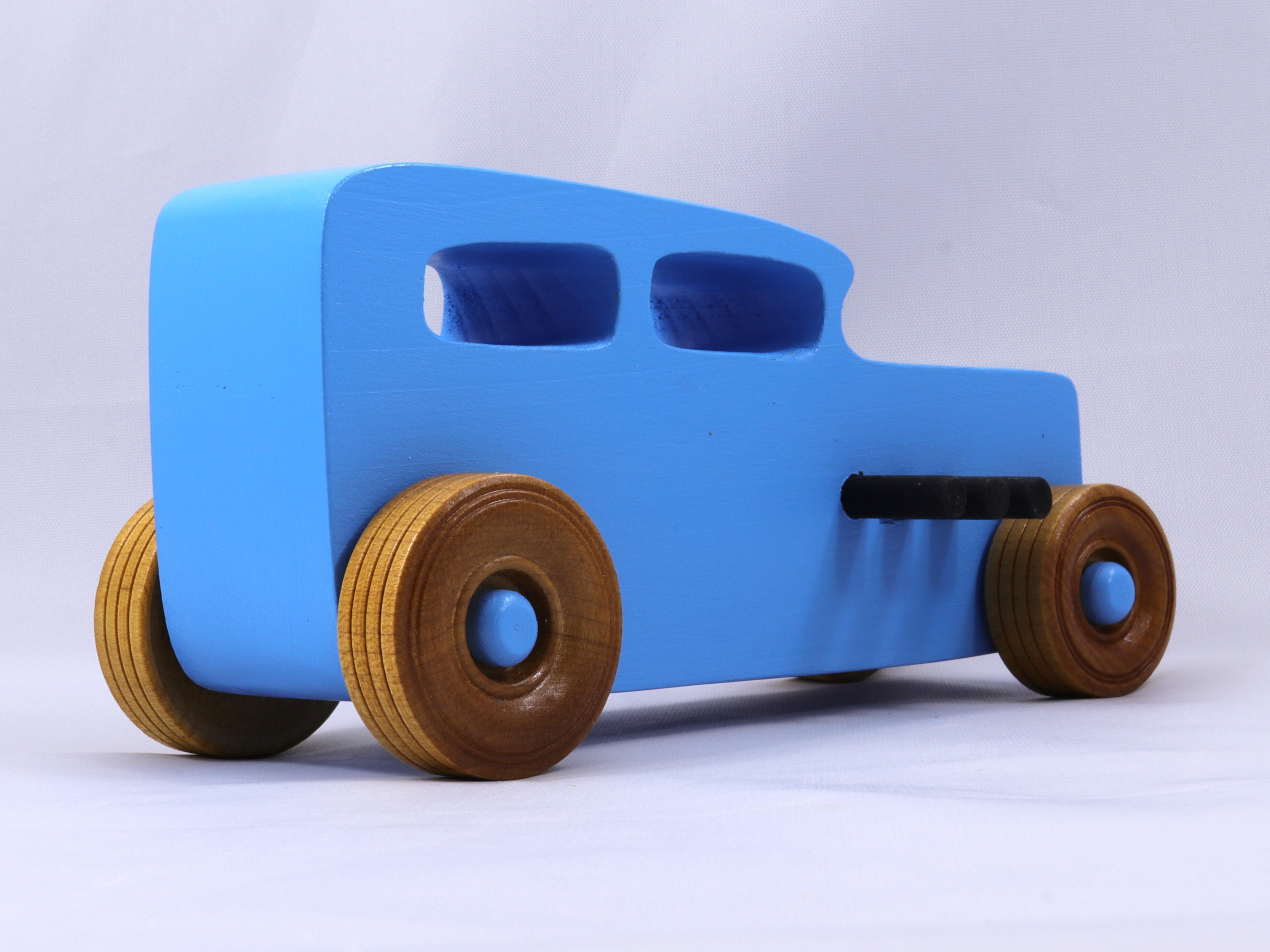 Fun & Games :: Big Kid Toys :: Handmade Wood Toy Car, Hot Rod Classic 1932  Sedan