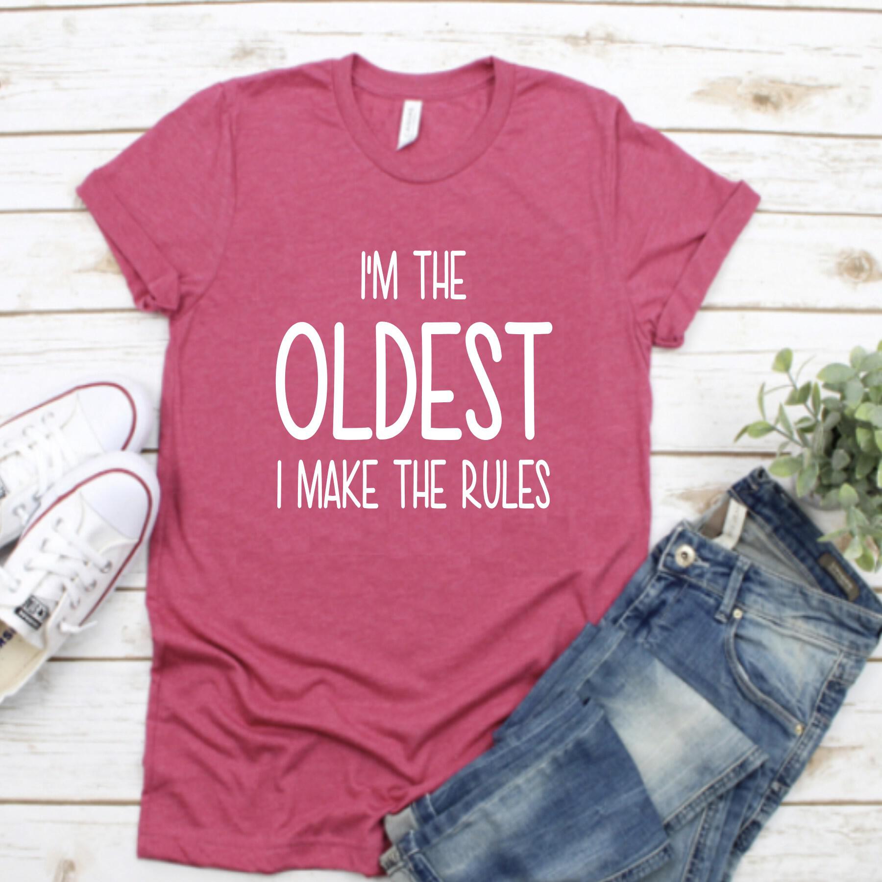 t shirts oldest middle youngest