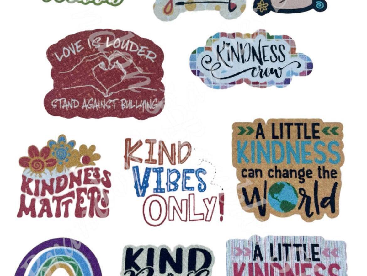 Be Kind Stickers