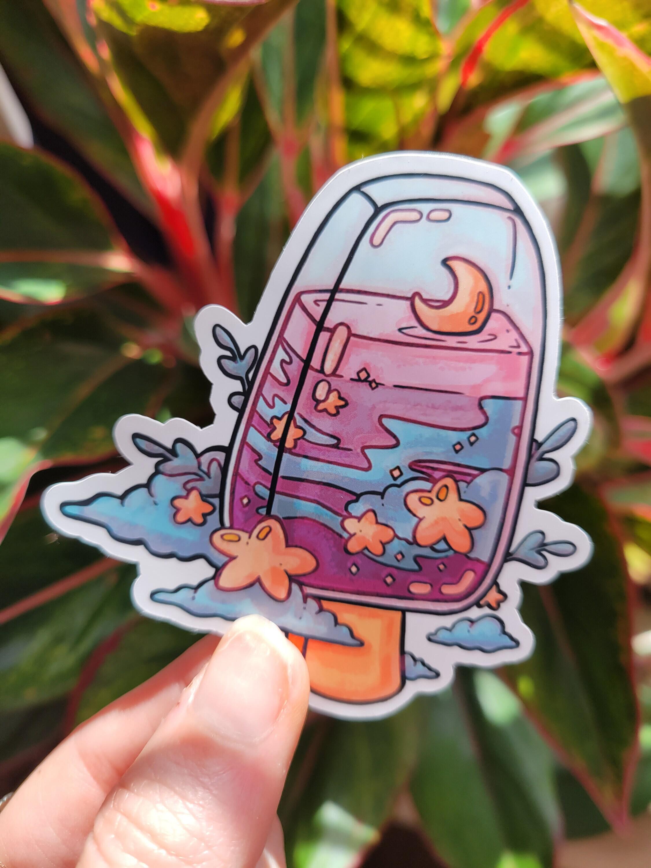 Stickers Witchy Stickers Holographic Sticker Aesthetic 