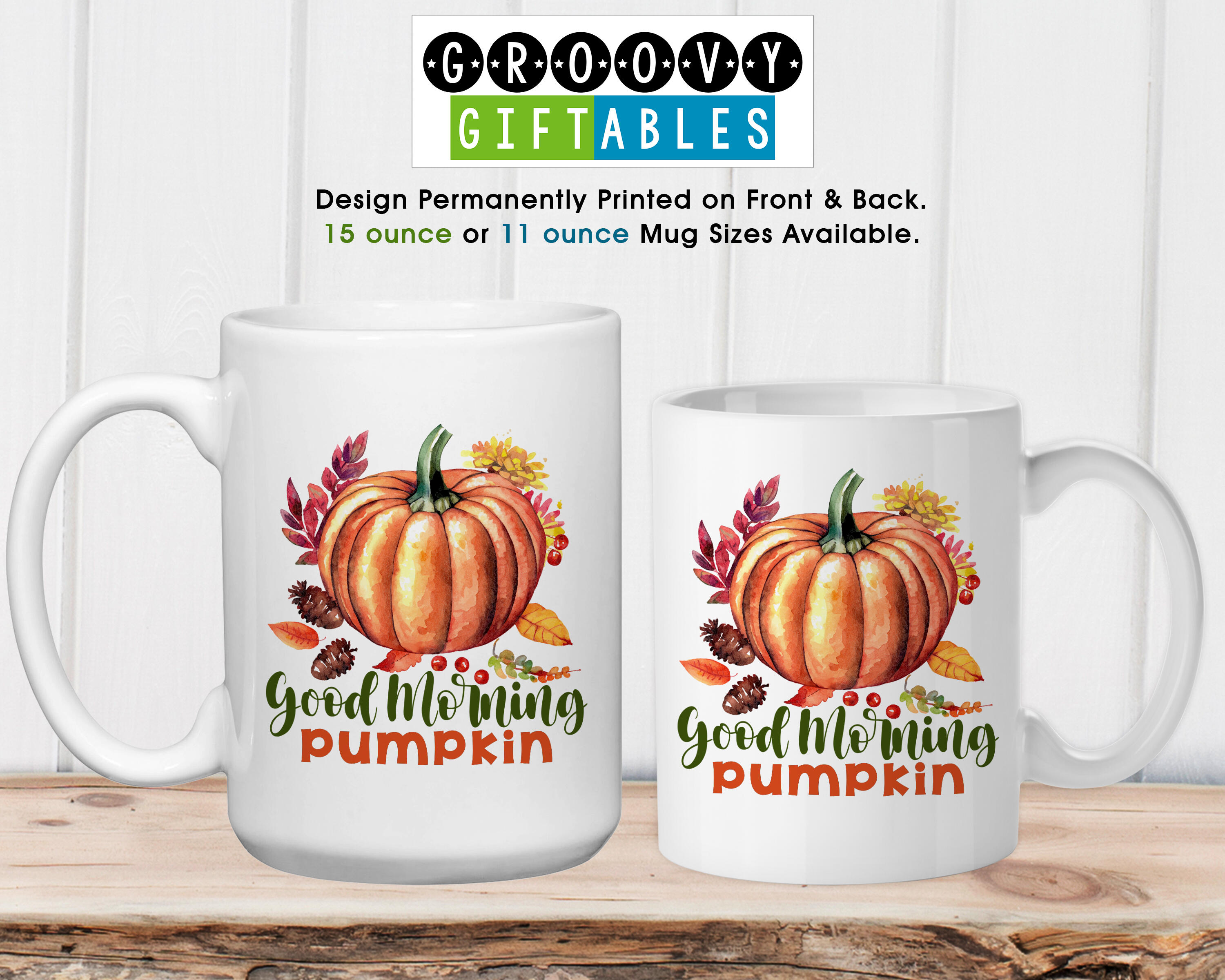 Good Morning Pumpkin - Fall Drink Tumbler