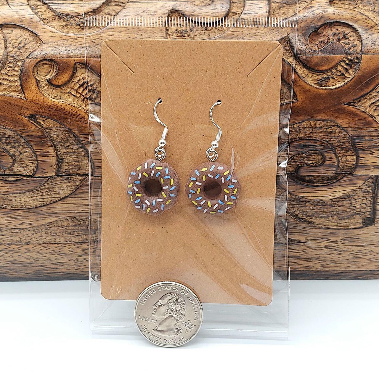 Jewelry Earrings Dangle & Drop Earrings Chocolate Donut Earrings