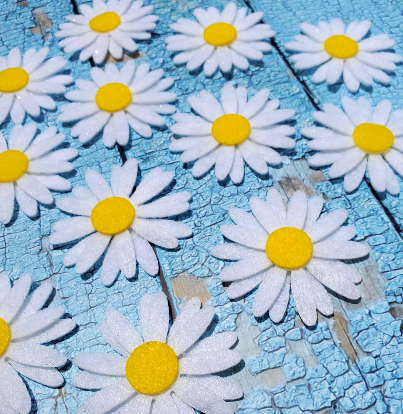 daisy flower pattern cut out