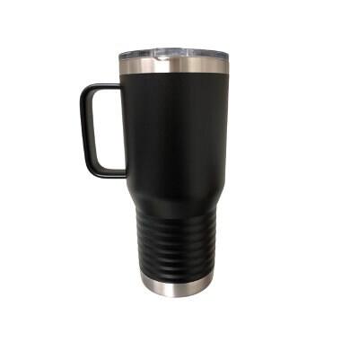 Coffee Mug Tumbler with Handle - 20 Oz. - Personalization Available