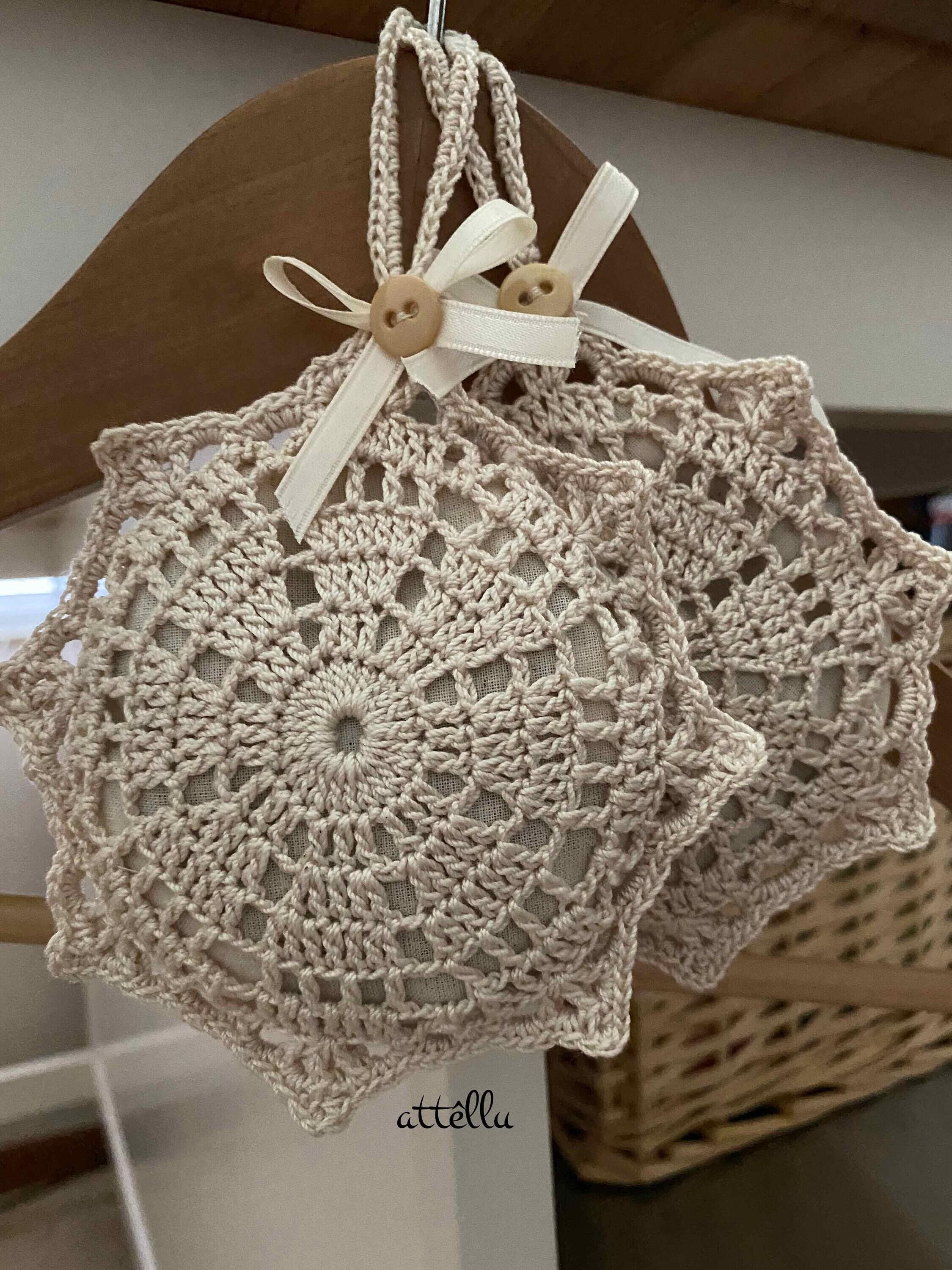 Products Lavender sachet Crochet Delicate Victorian style