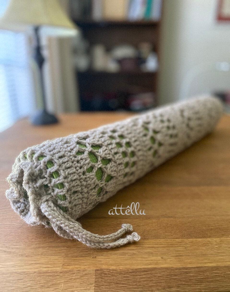 Crochet Yoga Mat Bag // Handmade // Cotton Yarn // Fitness Mat -  Canada