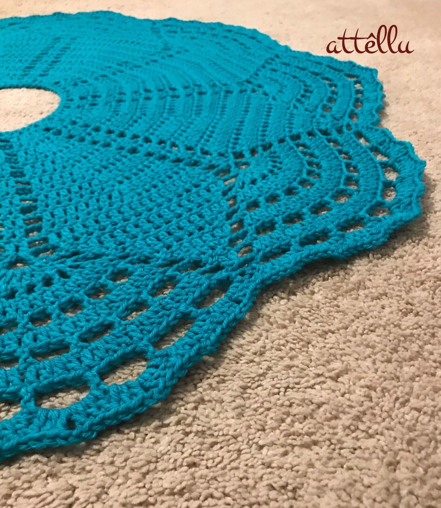 Turquoise Tree Skirt 