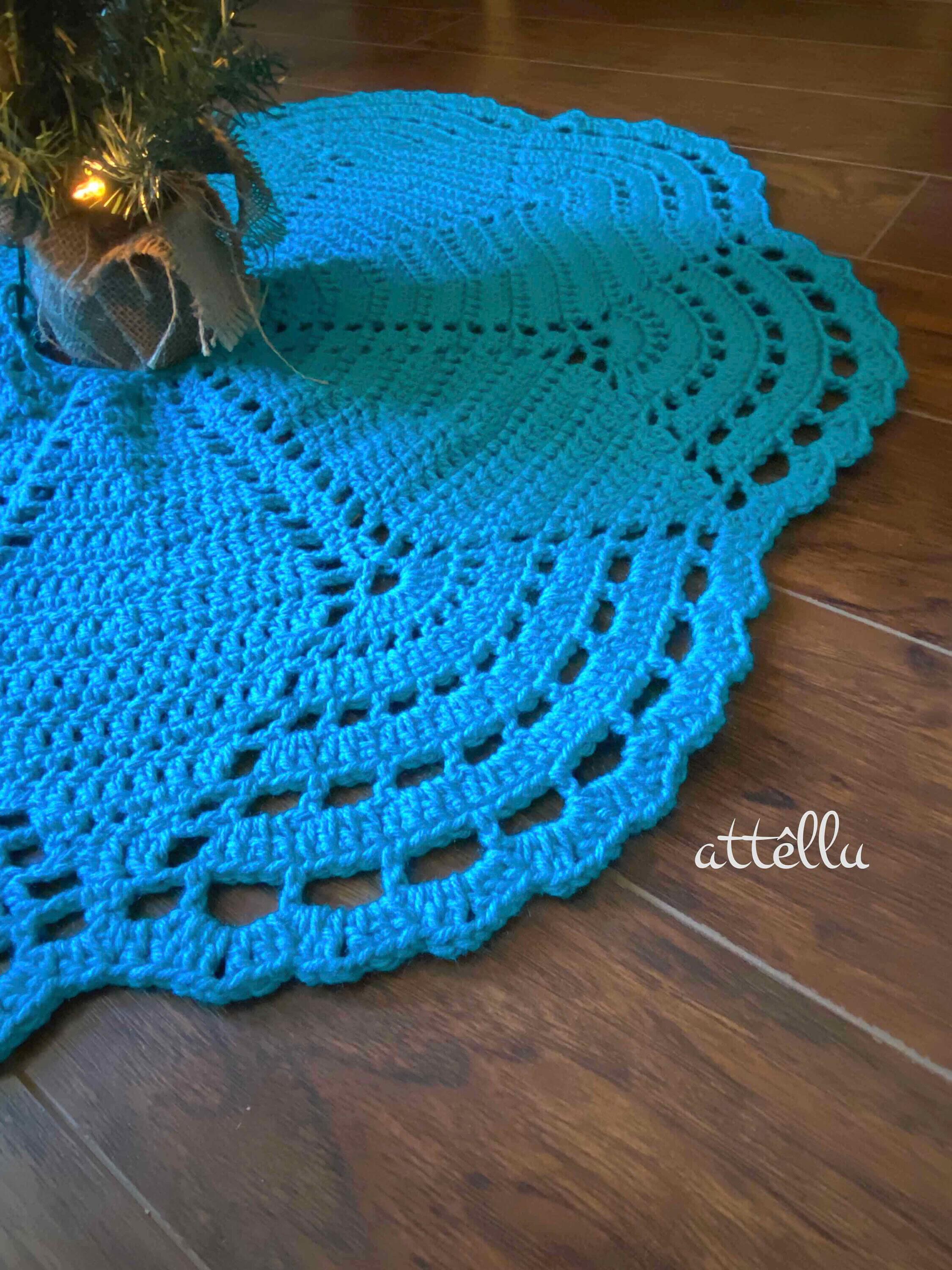 Turquoise Tree Skirt 