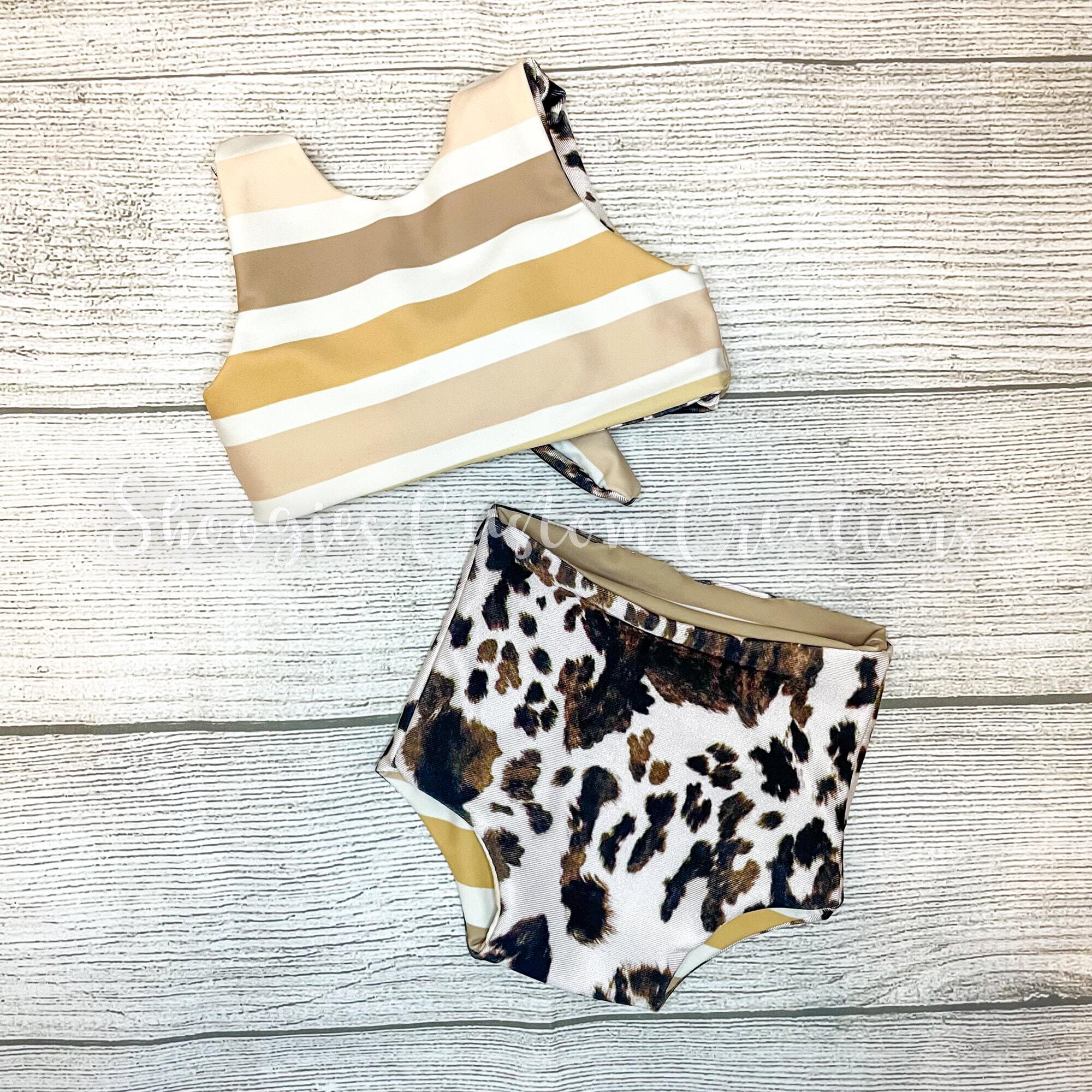 Cowhide hot sale bathing suit