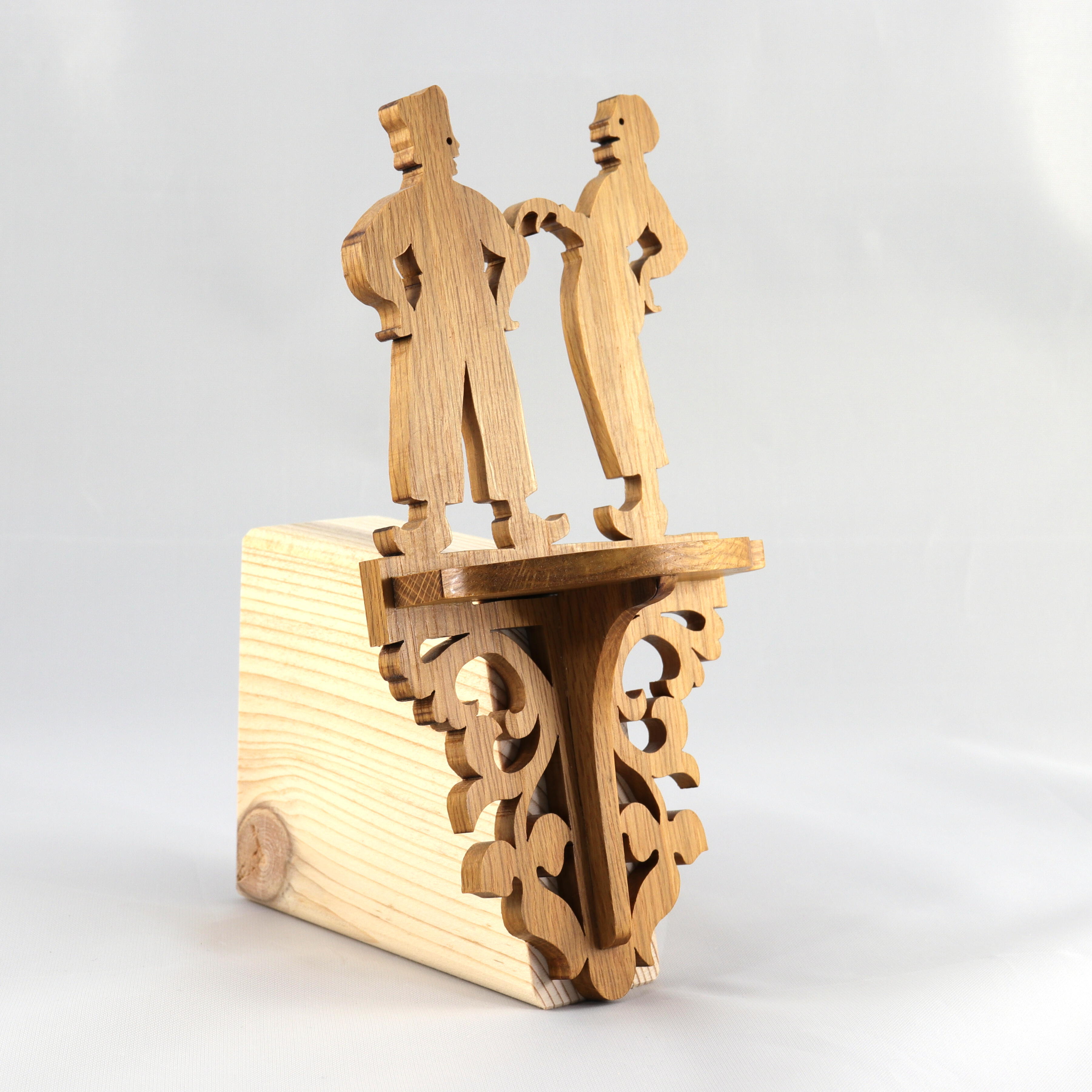 Handcrafted Victorian Wall Shelf made from premium hardwood, skillfully finished with Polyurethane for home decor or showcasing small items.