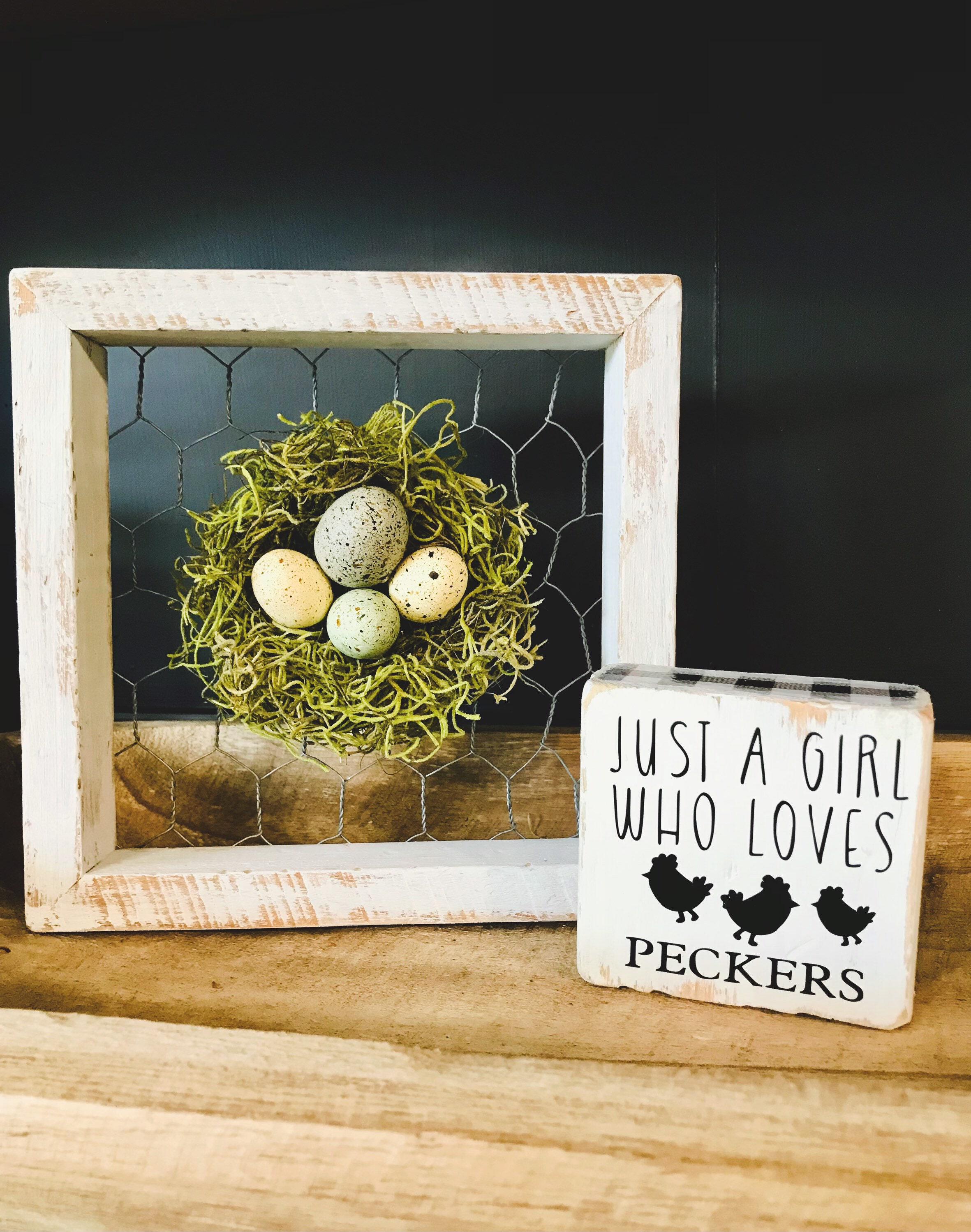 Easter Shadow Box. Happy Easter, Easter Egg. Custom Made Easter Gift in an 8x8  Shadow Box Frame. Table or Wall Decor 