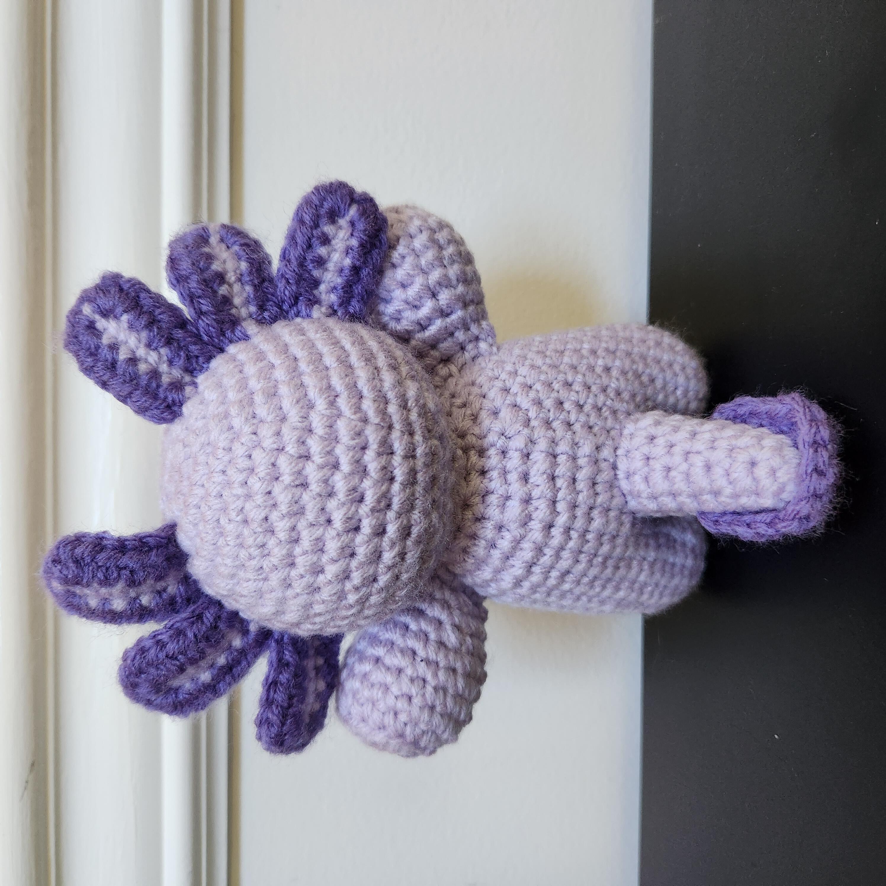 Baby Axolotl Crochet Pattern PDF Amigurumi Tutorial 