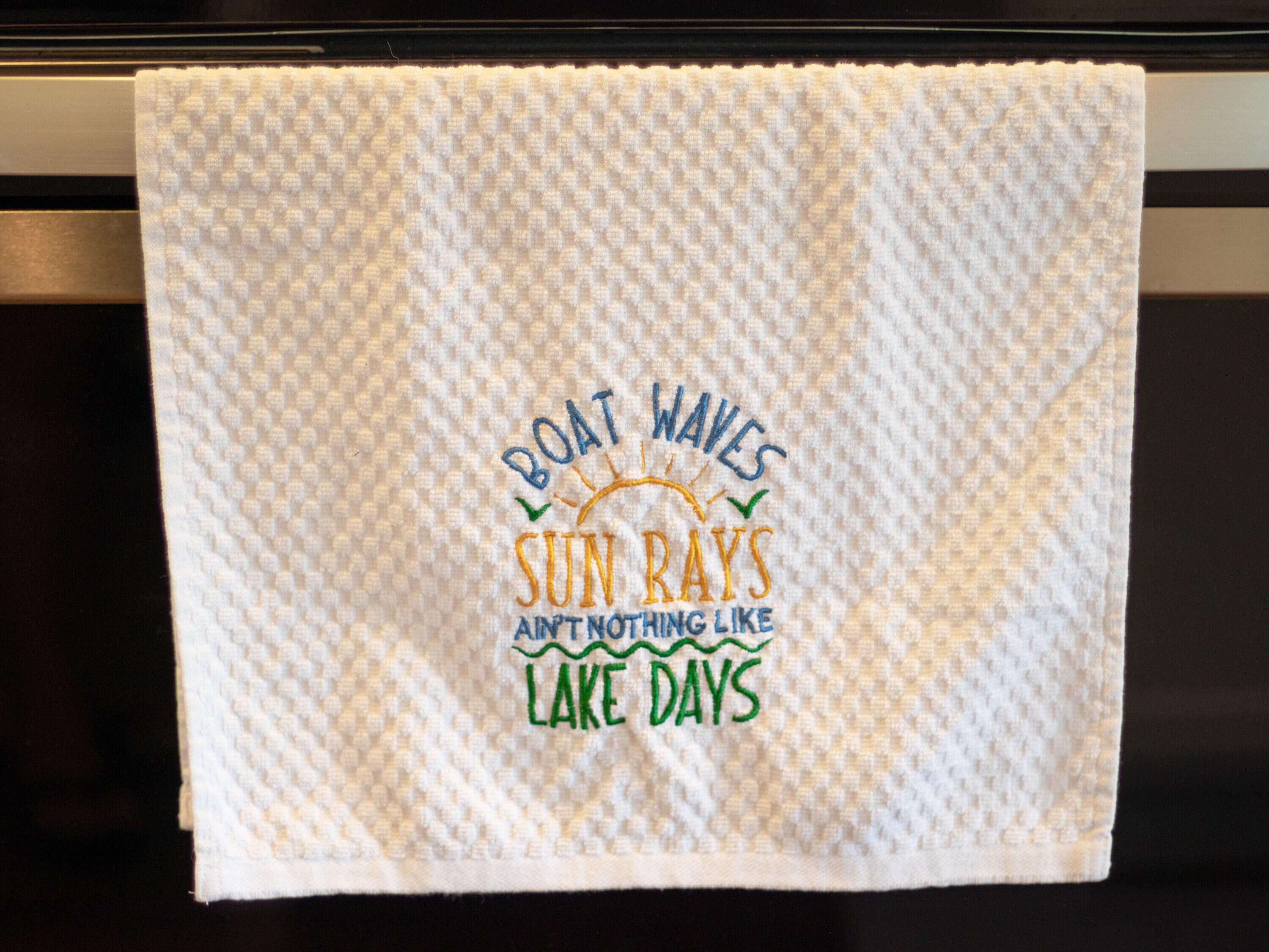 Waves - Kitchen Dish Towel & Hand towel