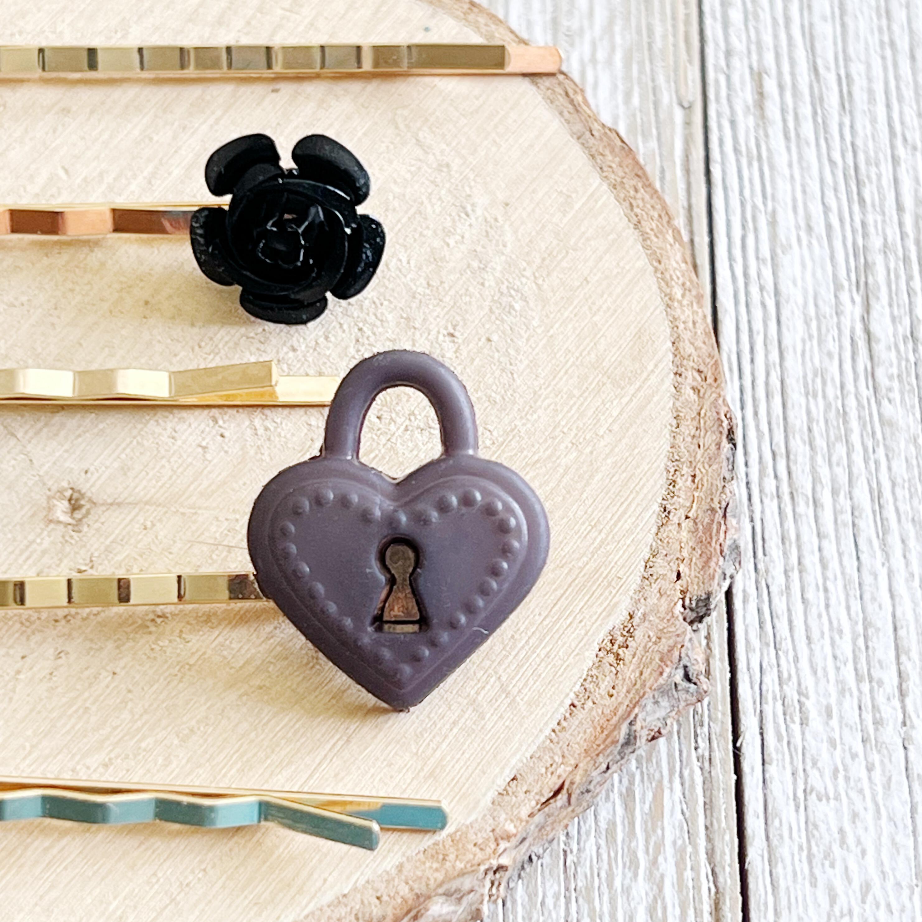 ヘアアクセサリー POTETE limited heart clip coffee NEW collection – POTETE