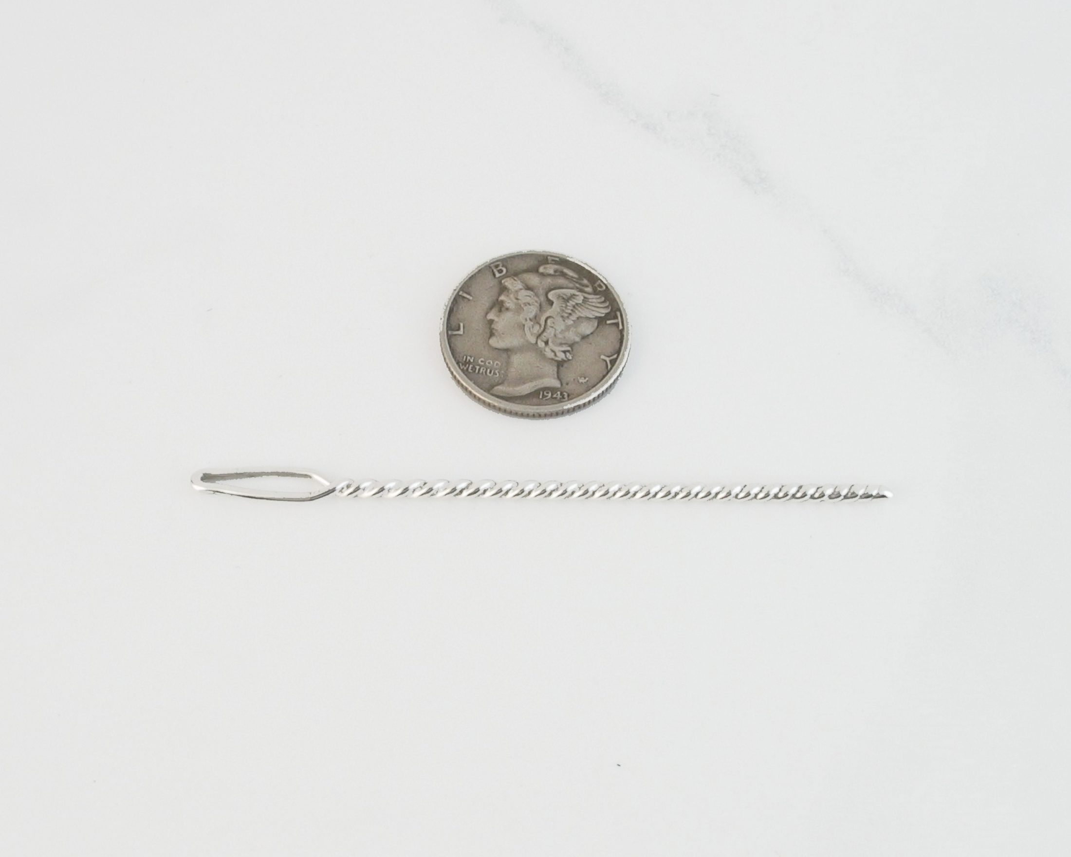 Sterling Silver Darning Needle for Knitting & Crochet